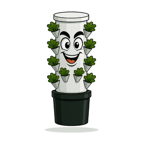 Hydro Oasis Hydroponic Systems Mascot