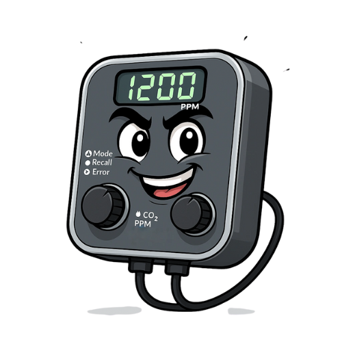 Hydro Oasis Temperature, Humidity & CO₂ Mascot