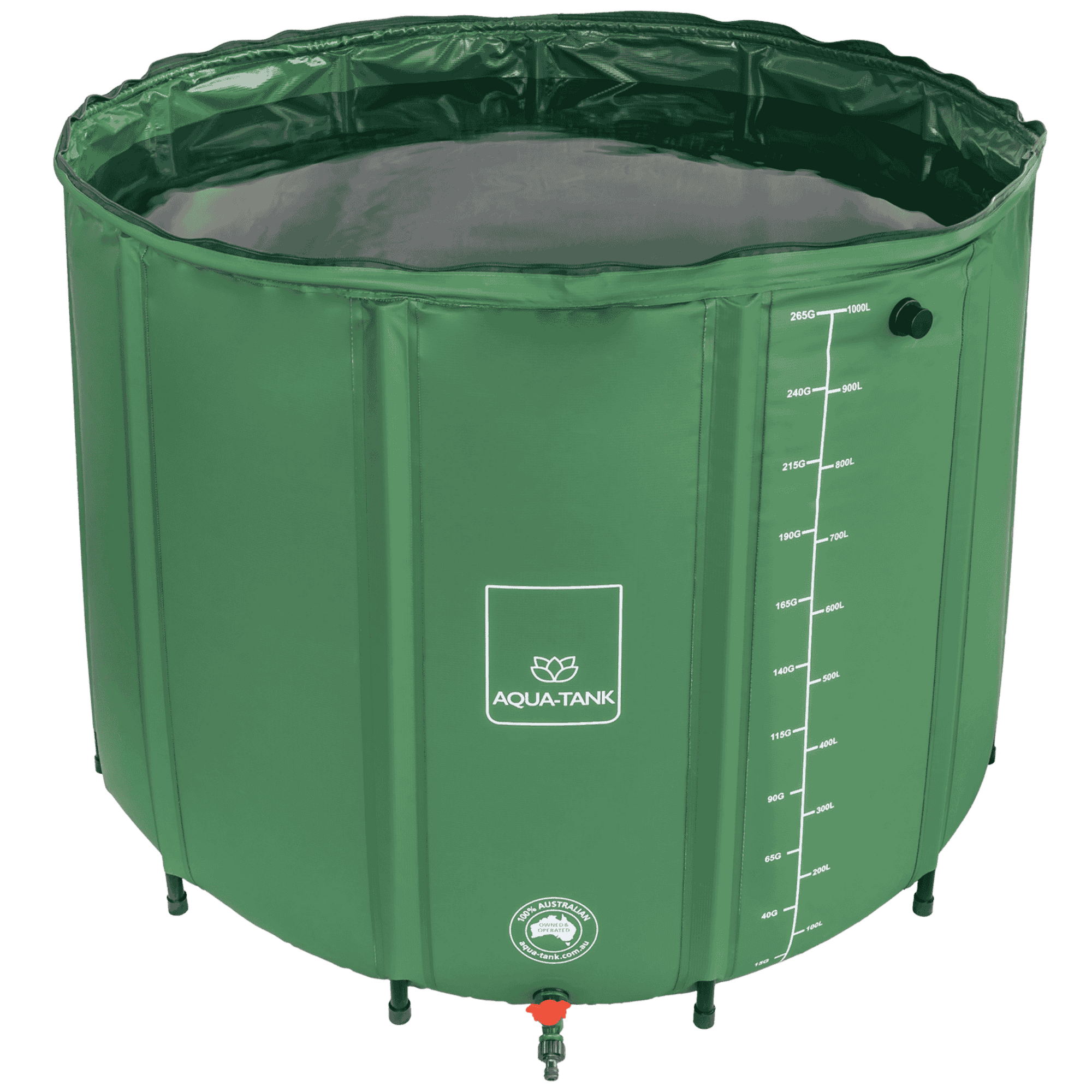 Aqua-Tank Flexible Water Tank - 1000L Open