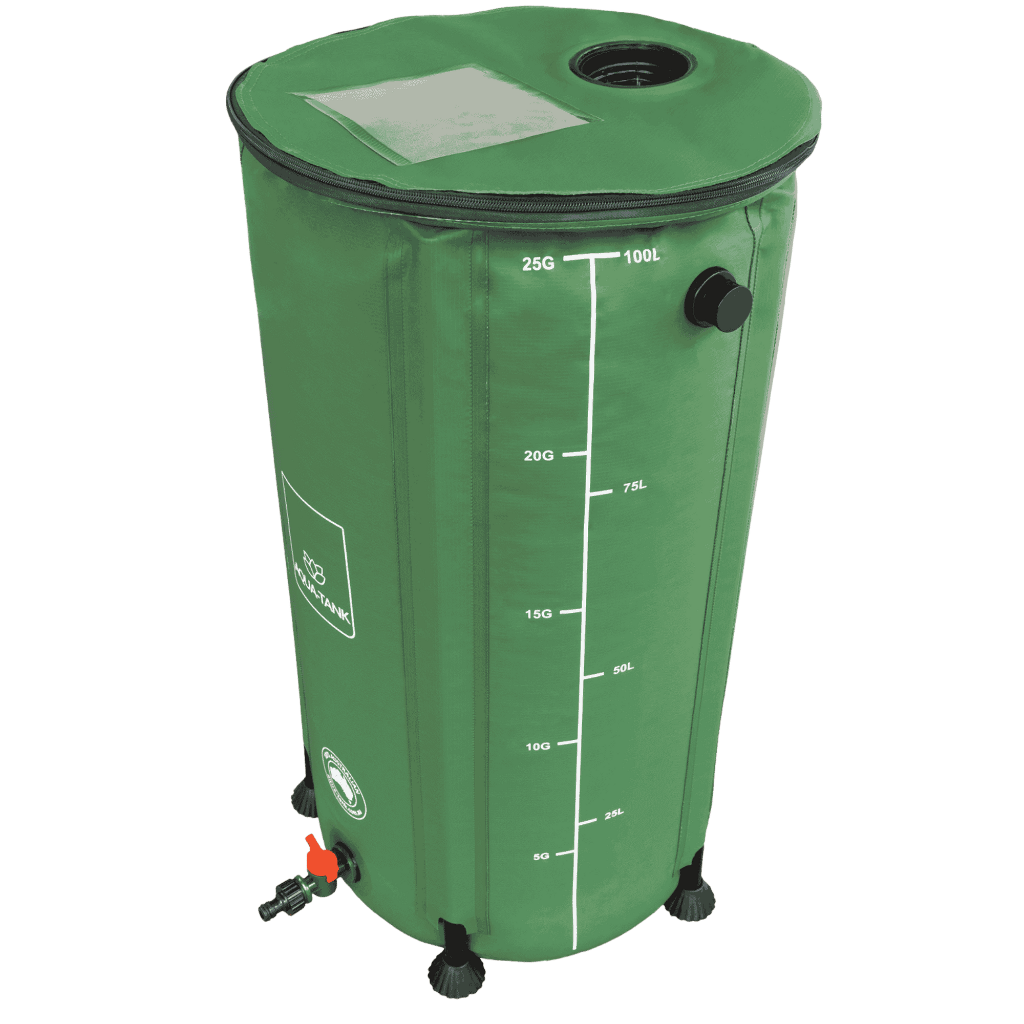 Aqua-Tank Flexible Water Tank - 100L Top View