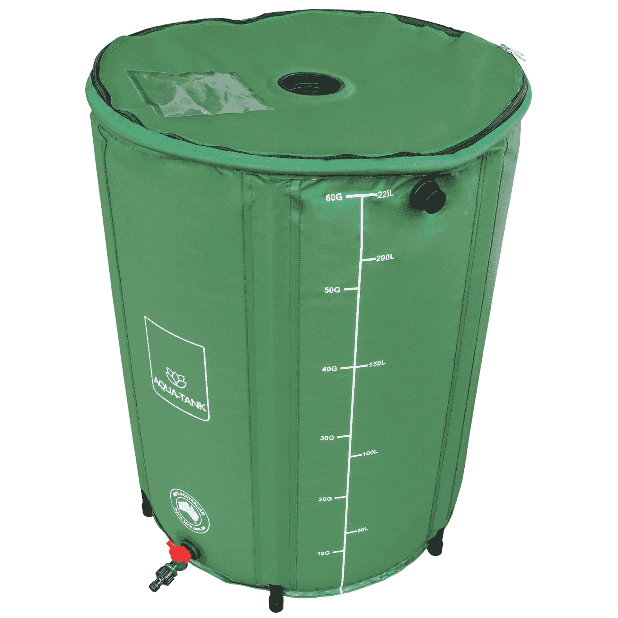 Aqua-Tank Flexible Water Tank - 225L Top View