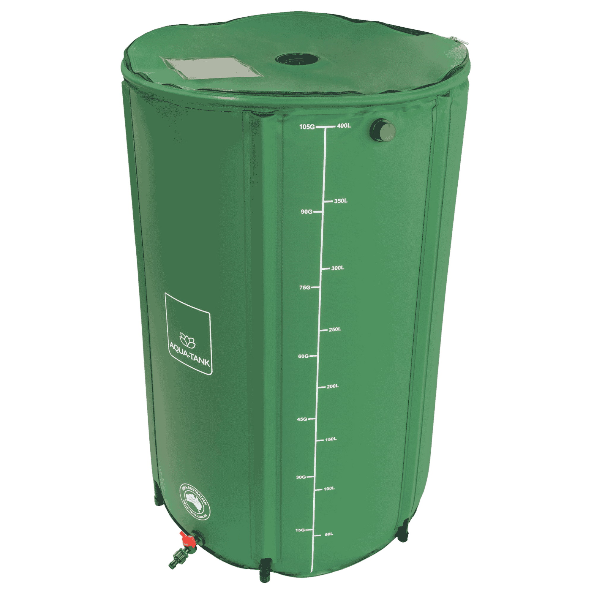Aqua-Tank Flexible Water Tank - 400L Top View