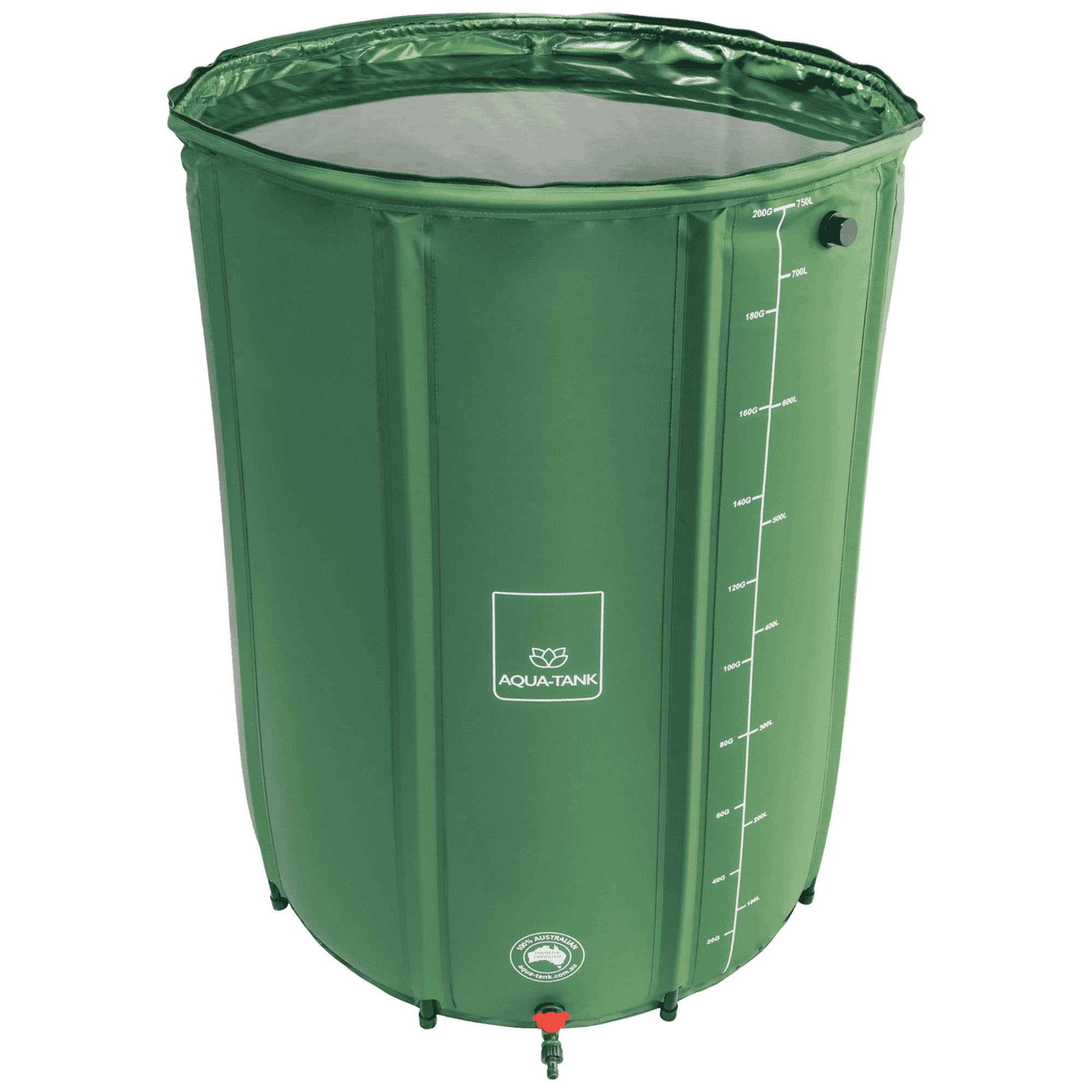 Aqua-Tank Flexible Water Tank - 750L Open