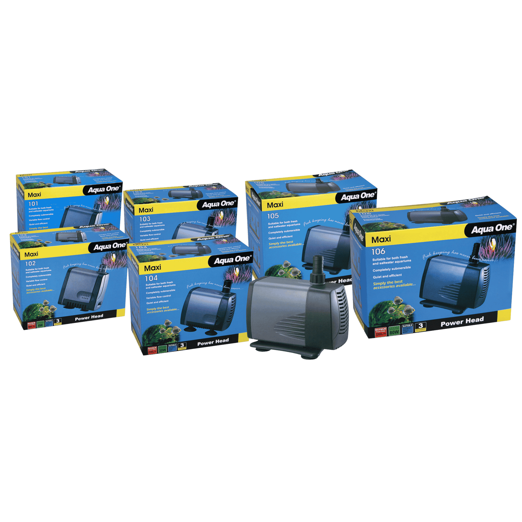Aqua One Maxi Water Pump - All Sizes