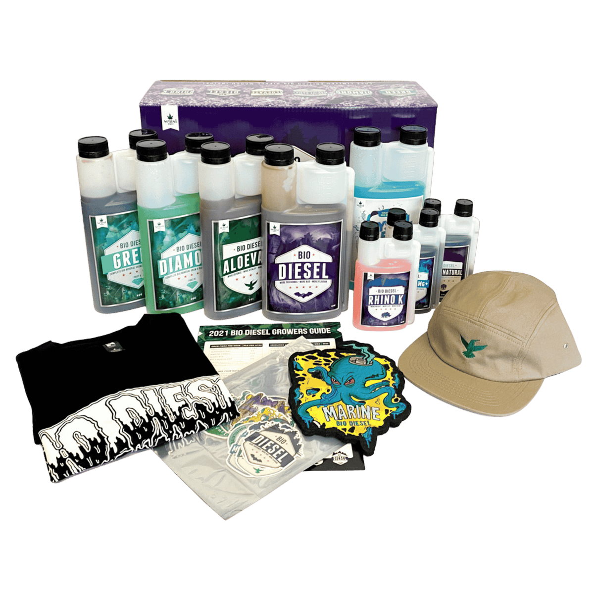 Bio Diesel Nutrients Starter Kit — Complete Seed-to-Harvest Organic Nutrient & Additive Bundle