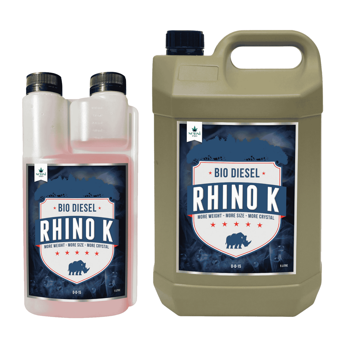 Bio Diesel Rhino K - All Sizes — Concentrated Potassium Boost for Late-Flower Density