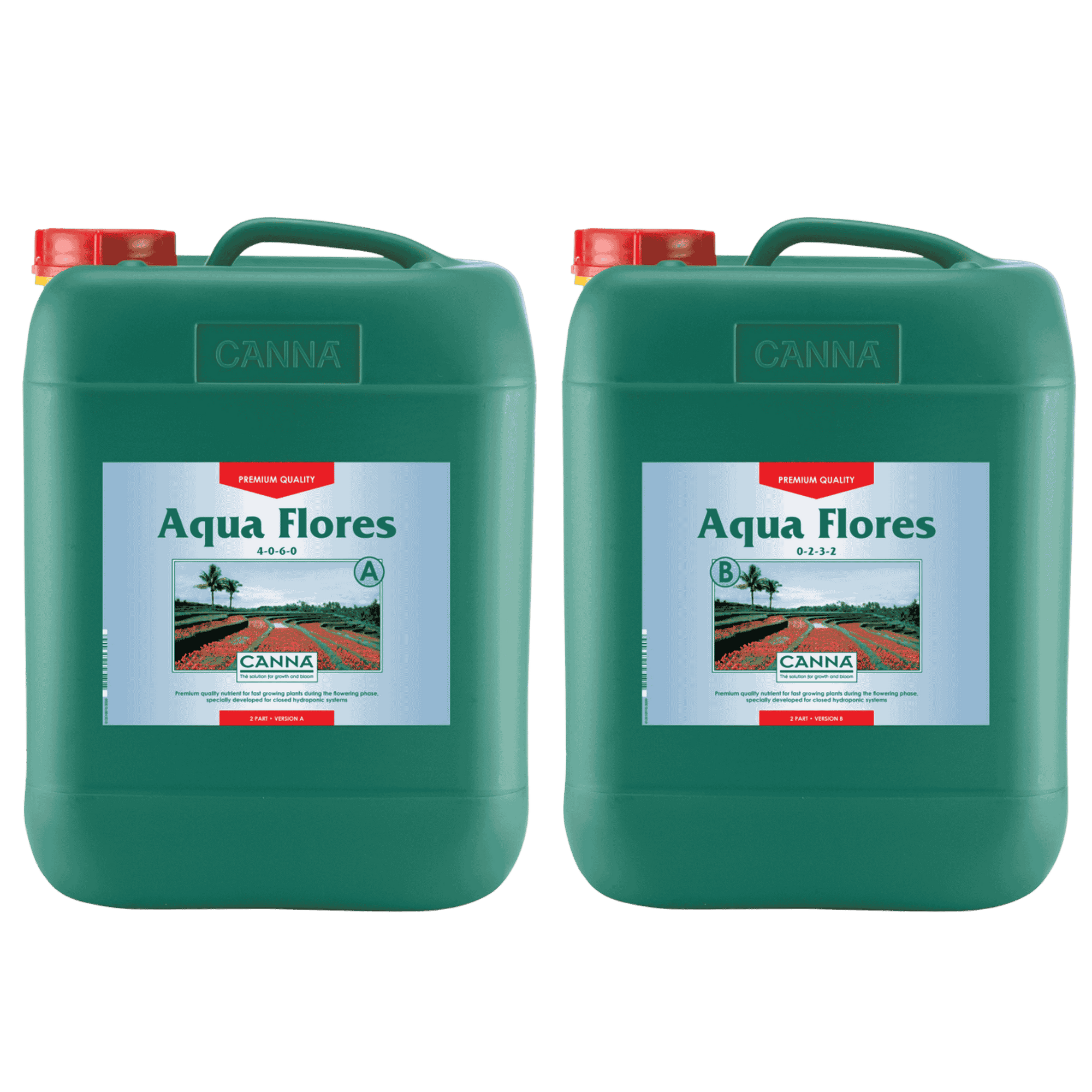 CANNA Aqua Flores A + B - 10L