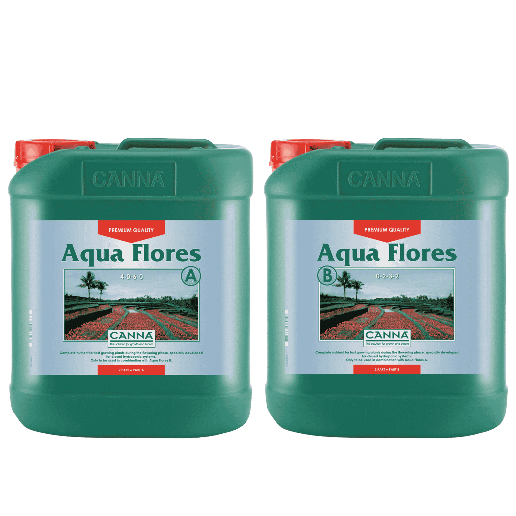 CANNA Aqua Flores A + B - 5L