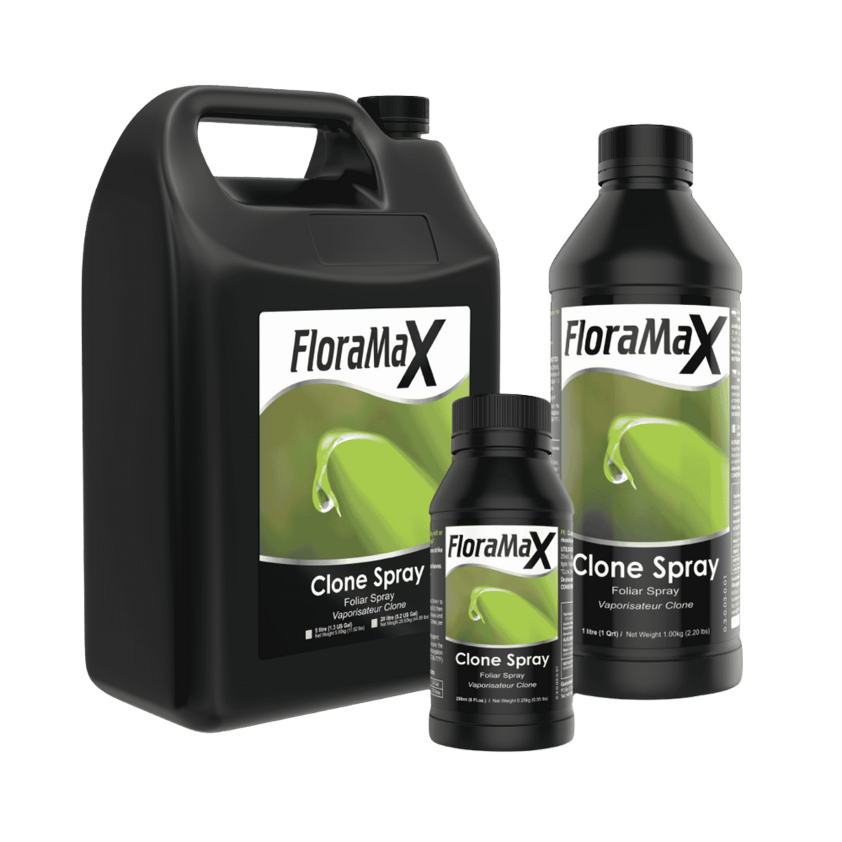 FloraMax Clone Spray - All Sizes — Foliar Spray for Clone Rooting & Early Veg Development