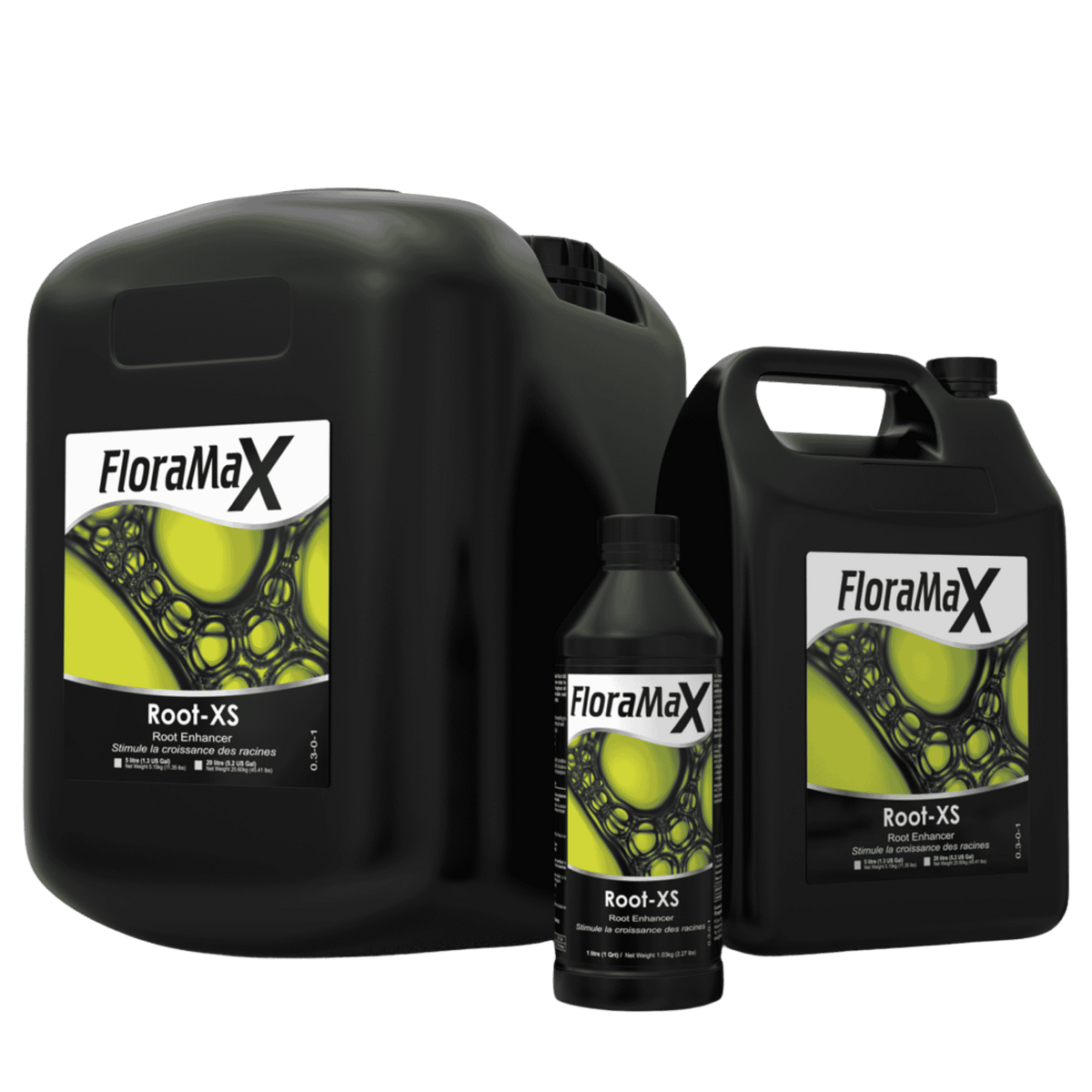 FloraMax Root XS - All Sizes — Root Stimulator for Propagation, Transplanting & Early Veg