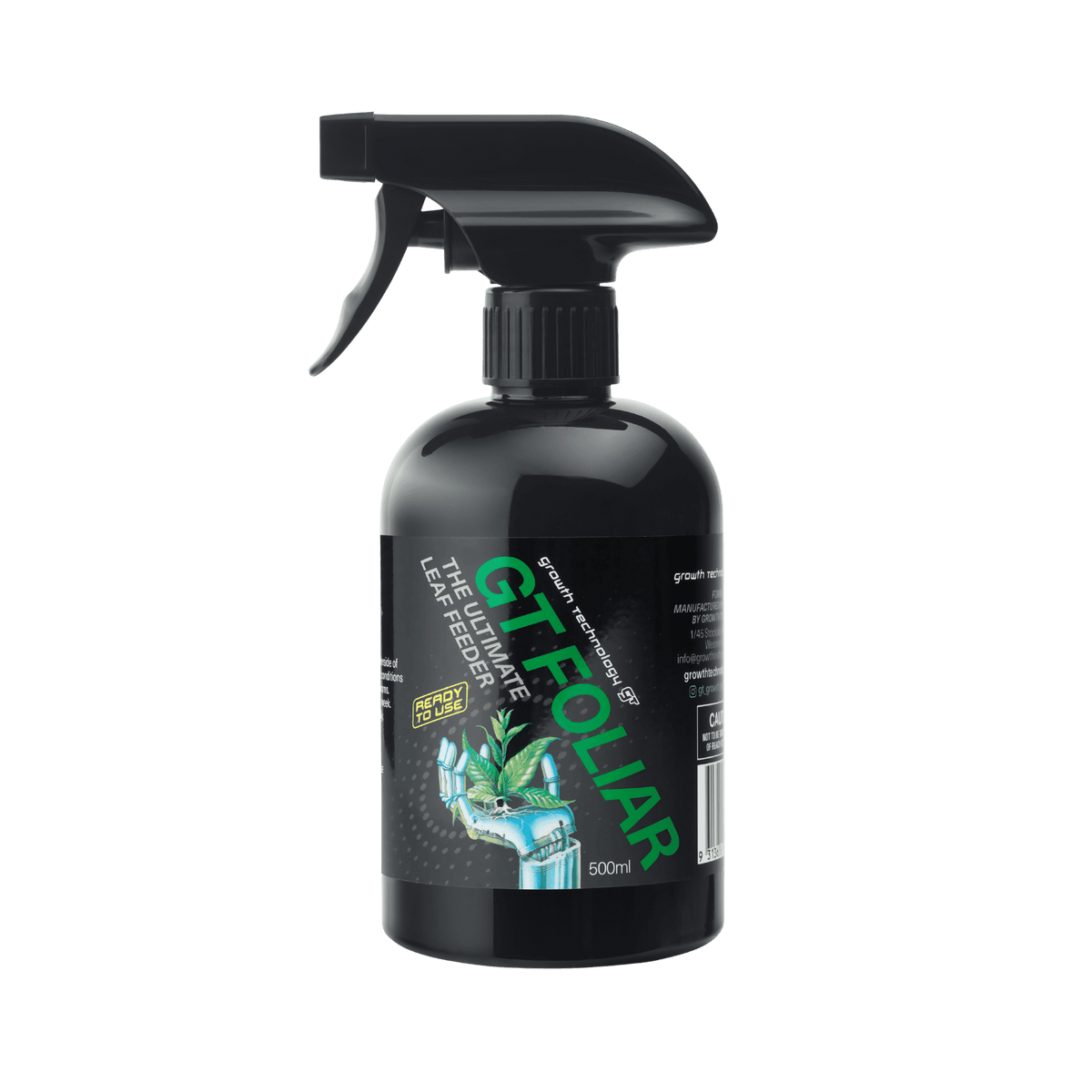 GT Foliar - 500mL — Ready-to-Use Foliar Spray with Kelp Aminos Fulvic Acid & Silicon