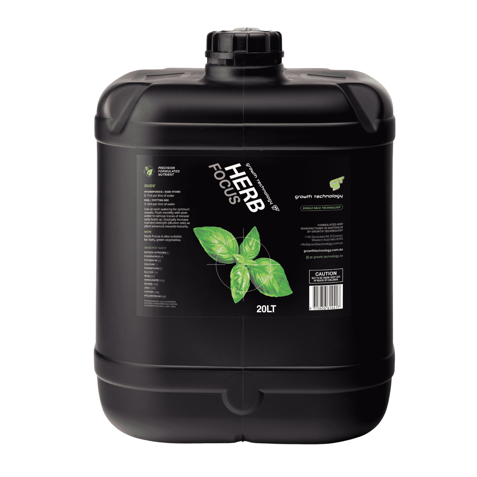 GT Herb Focus - 20L