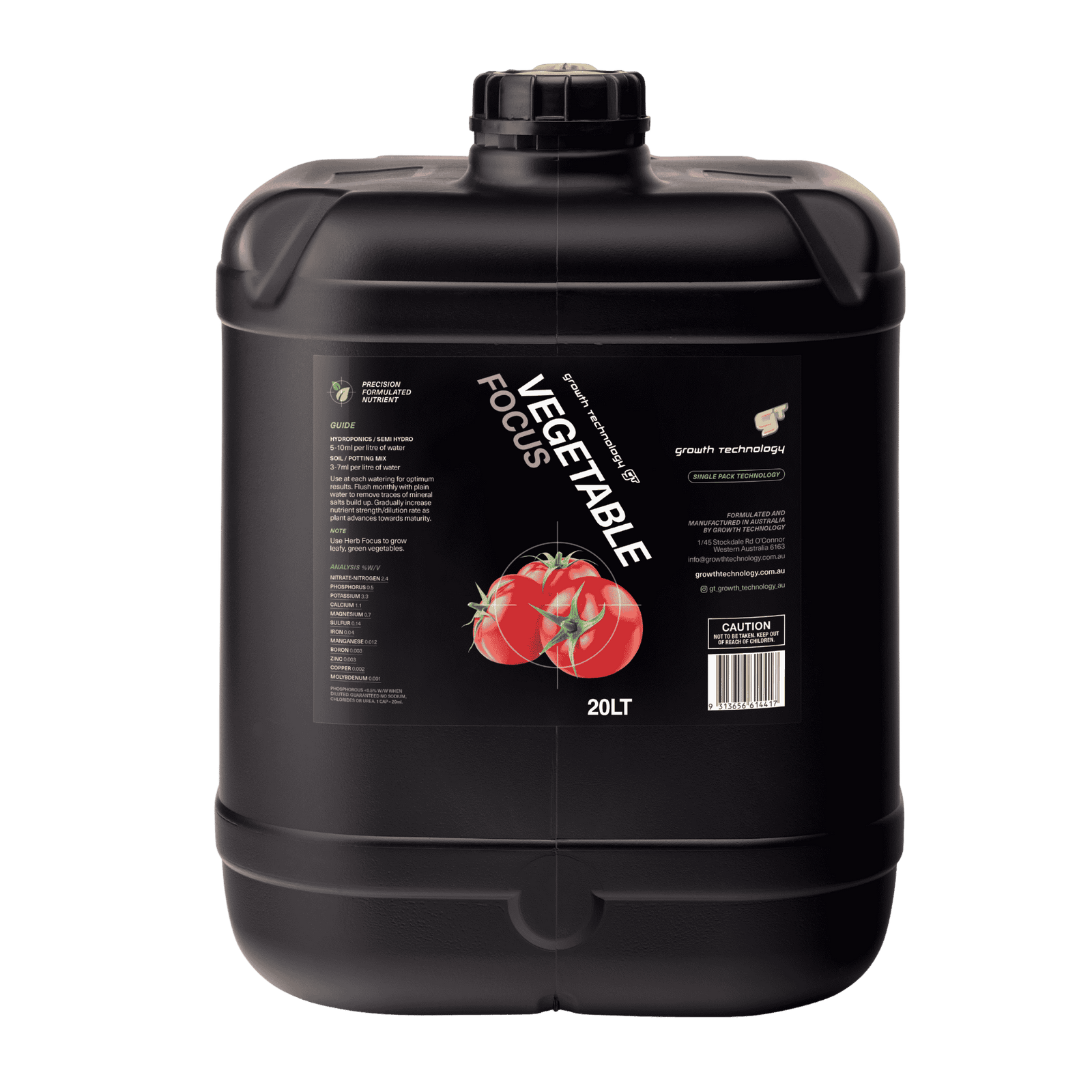 GT Vegetable Focus - 20L