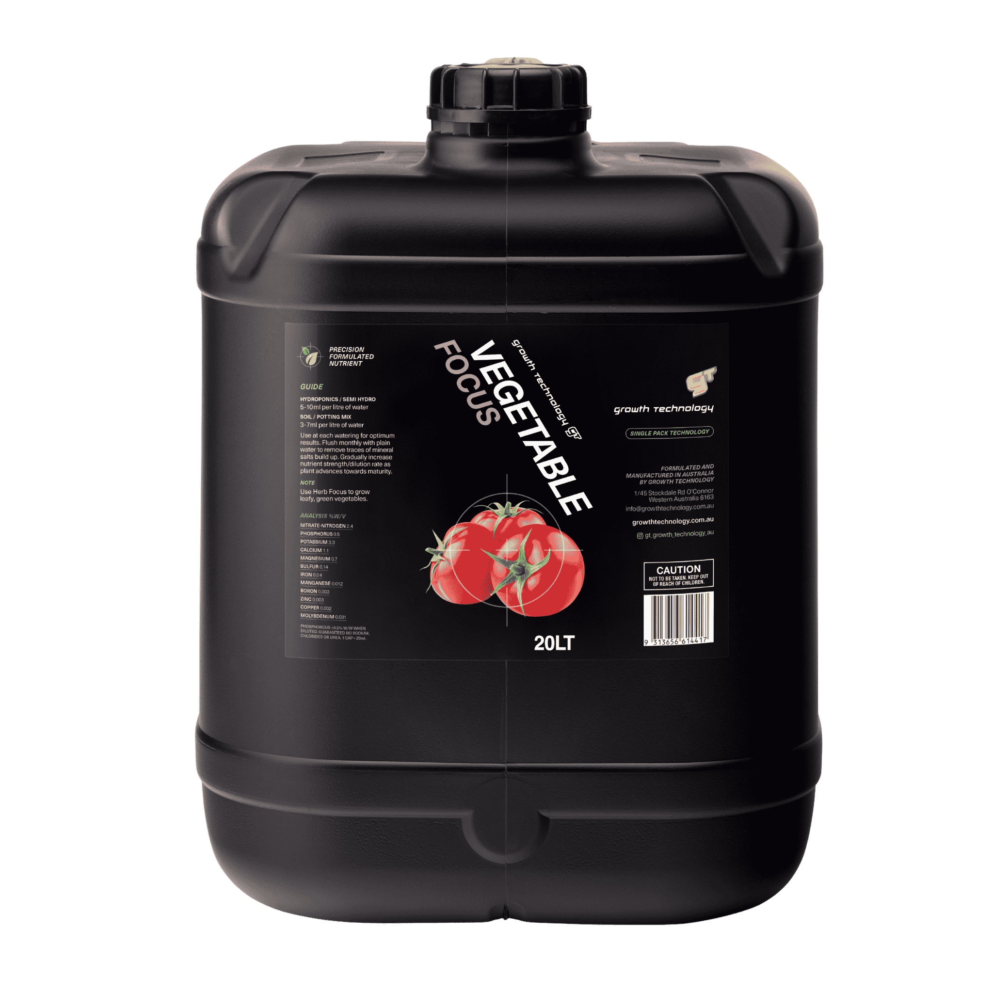 GT Vegetable Focus - 20L