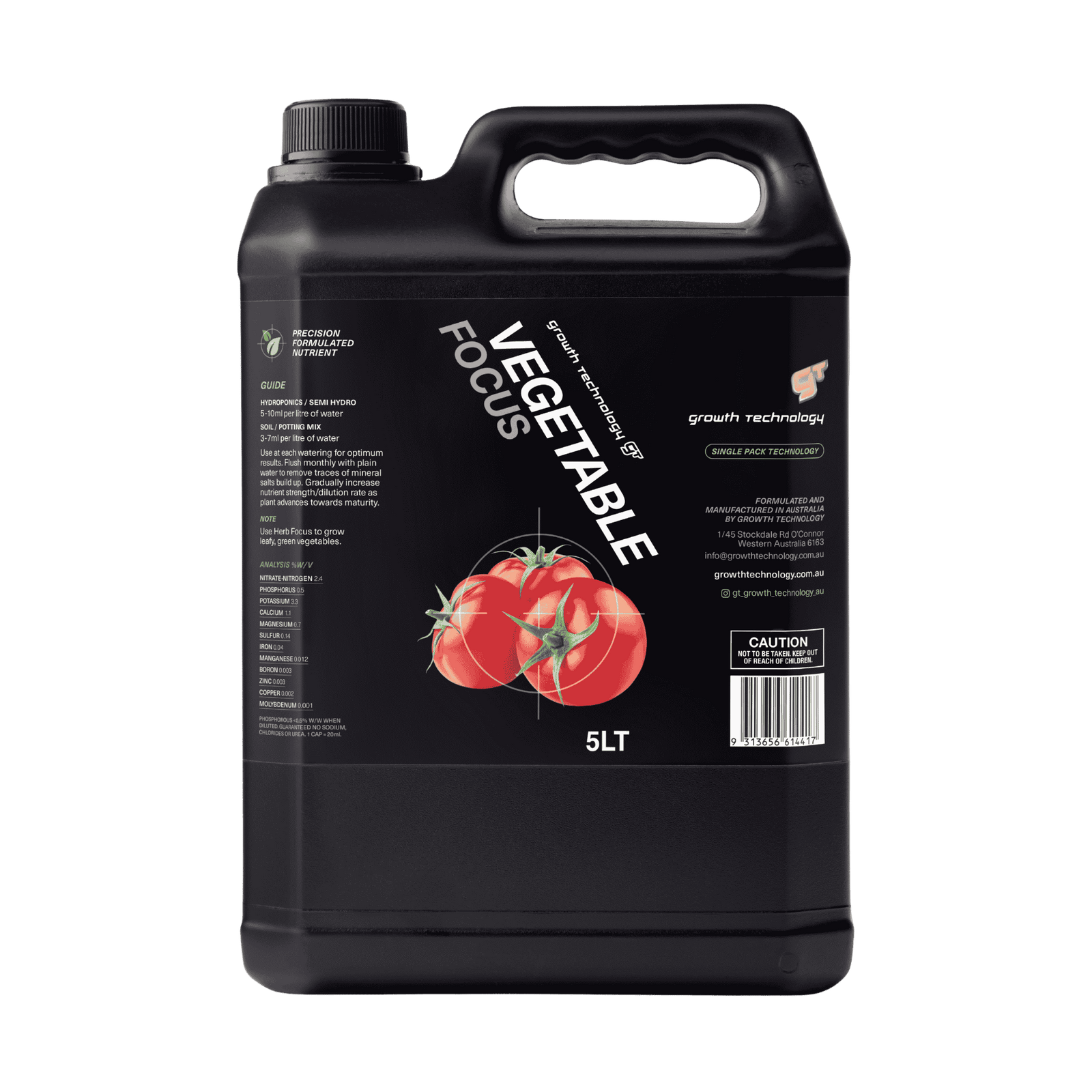 GT Vegetable Focus - 5L