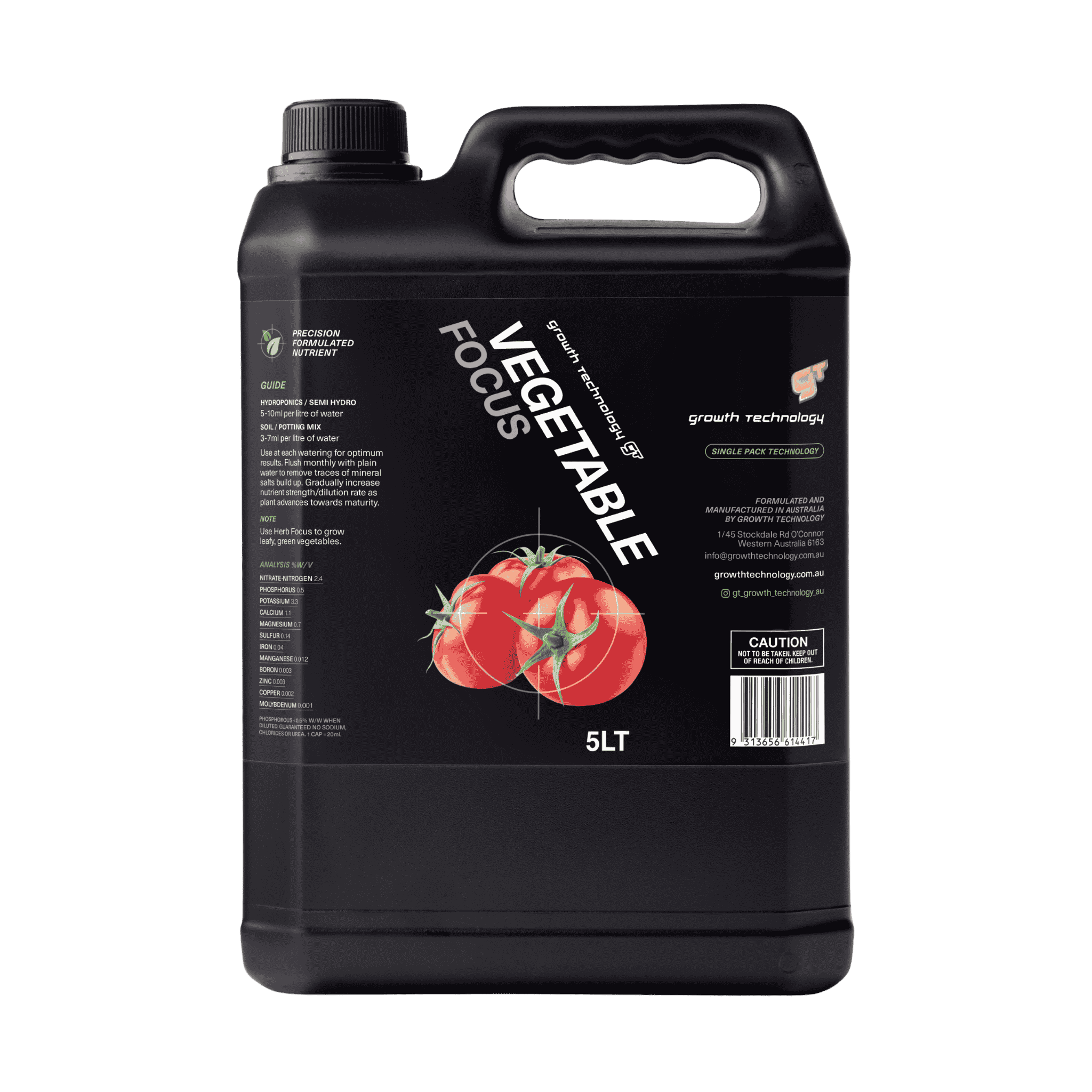GT Vegetable Focus - 5L