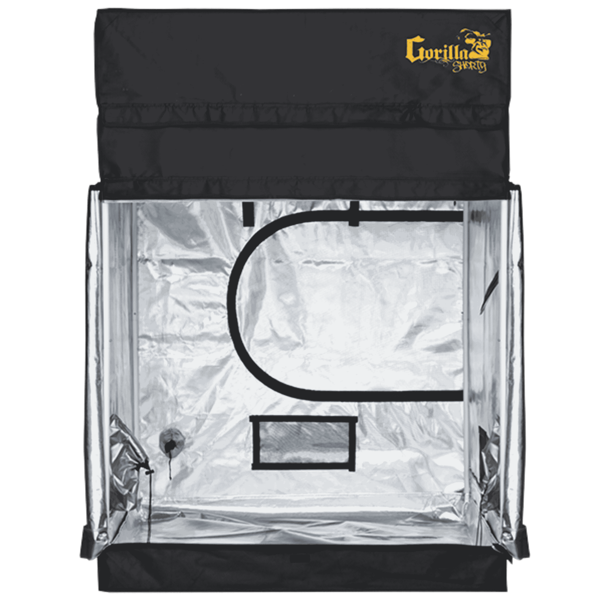 Gorilla Grow Tent Shorty 4' x 4' - Front Open