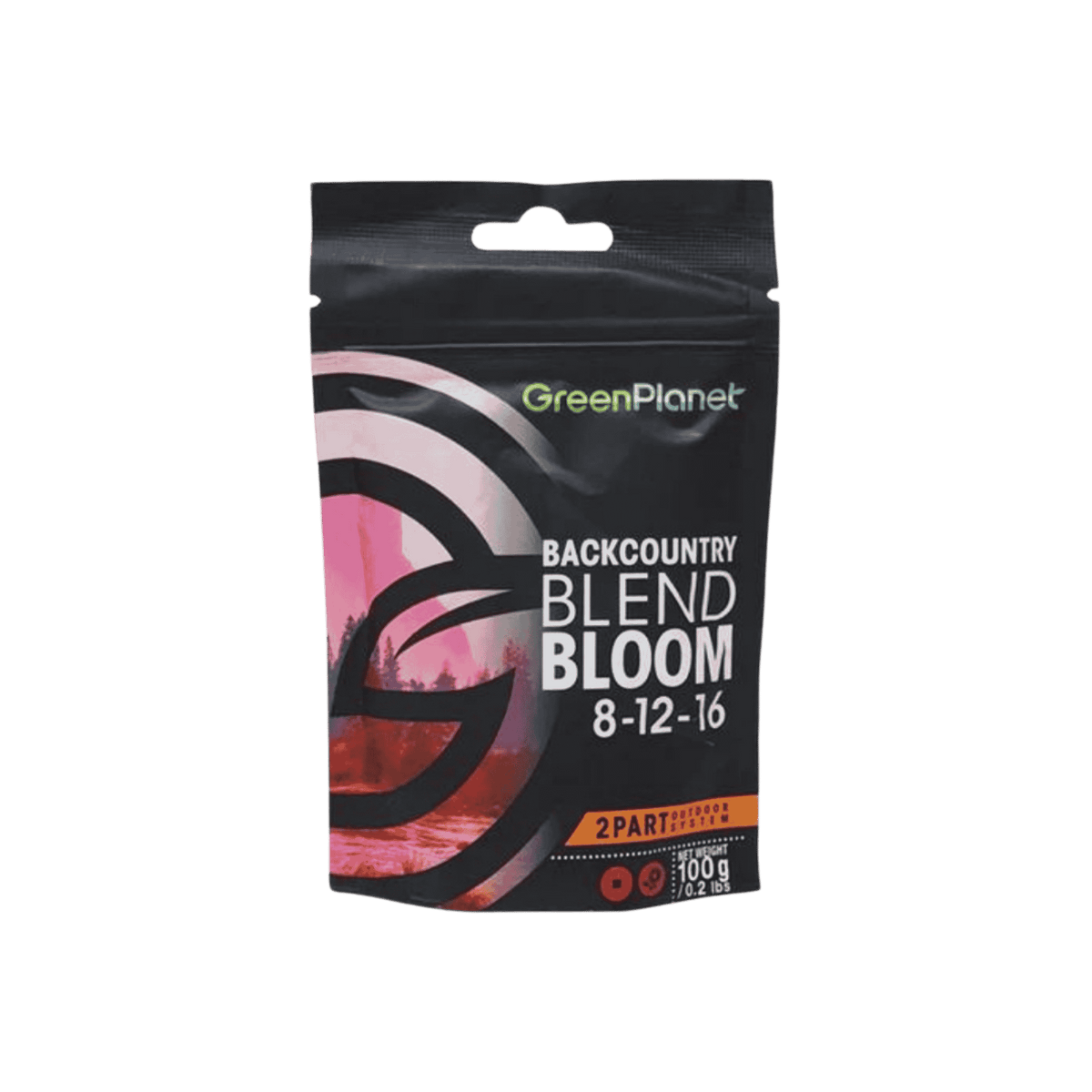 Green Planet Back Country Blend Bloom - 100g — Controlled-Release Granular Bloom Base for Outdoor