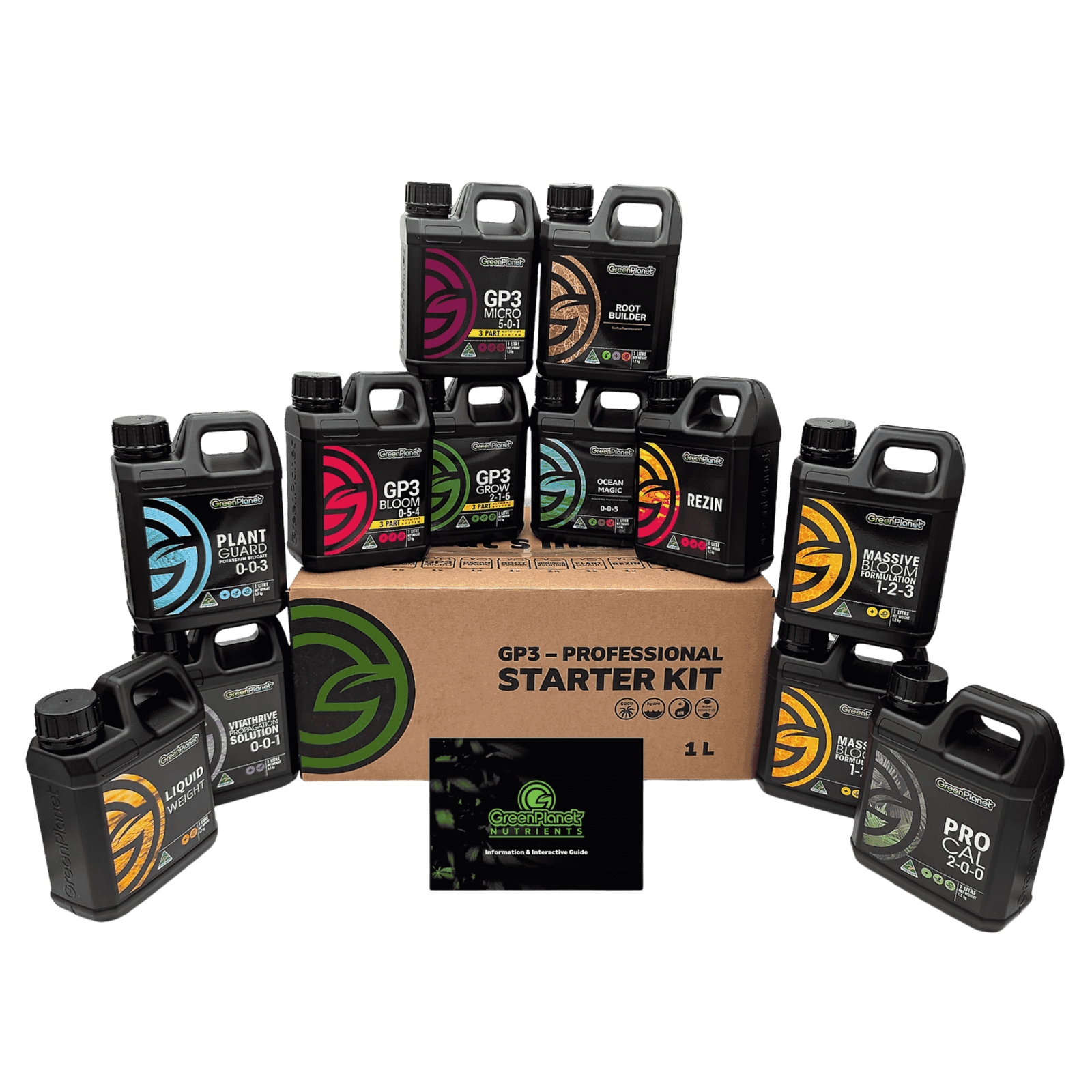 Green Planet GP3 Professional Starter Kit - Contents