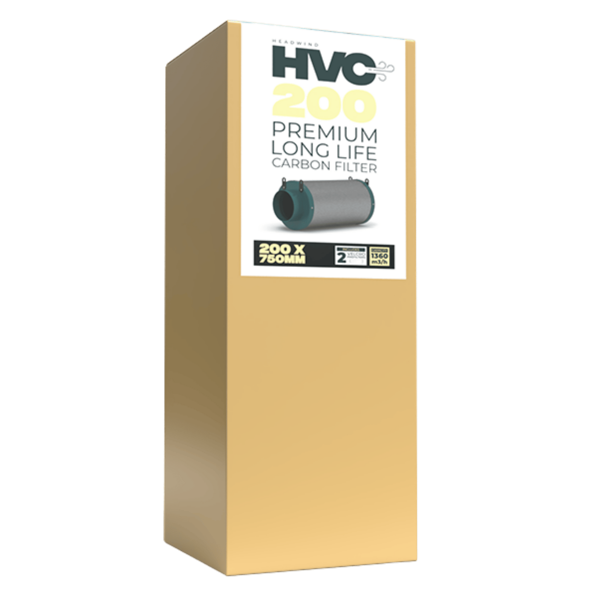 HVC Carbon Filter - 200mm
