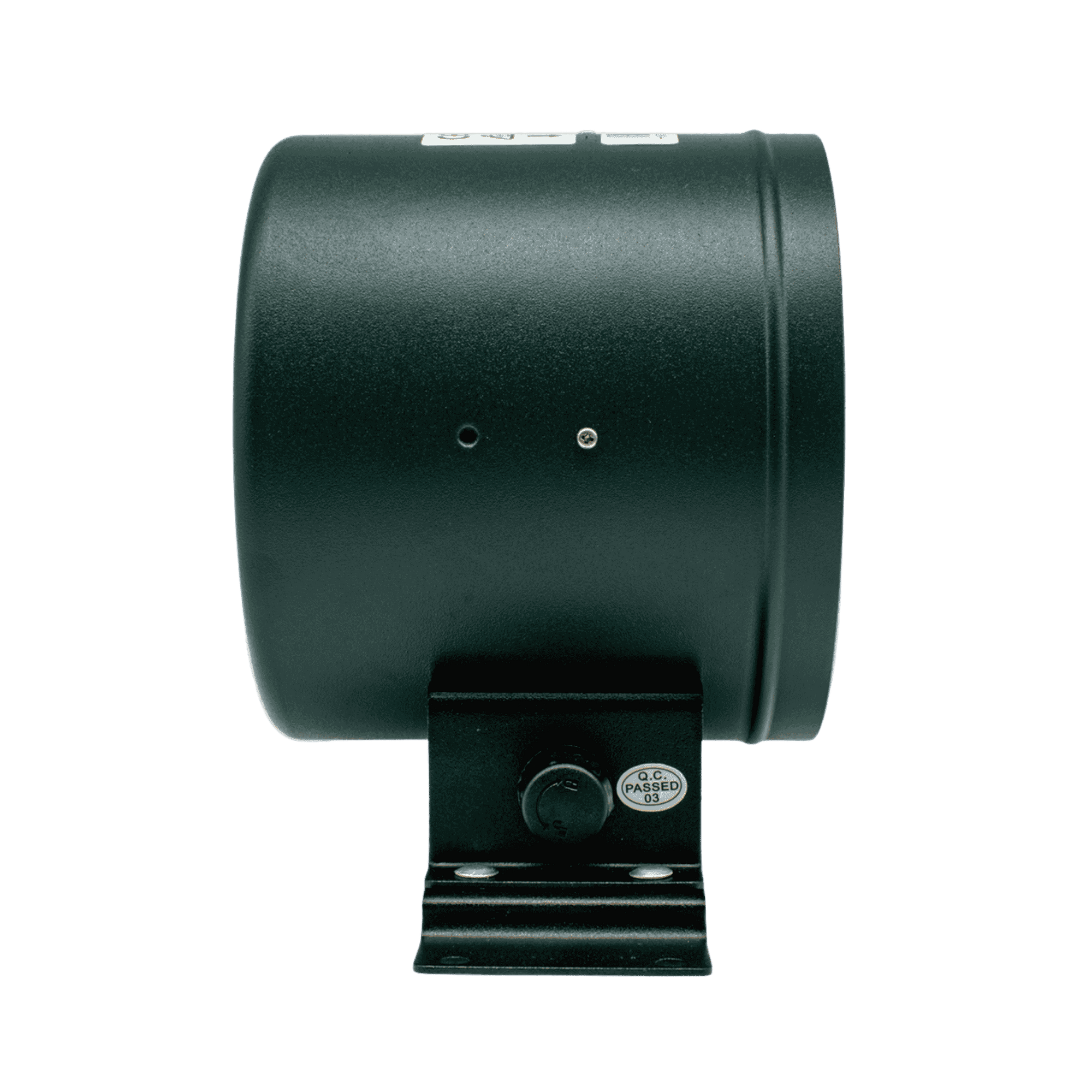 HVC EC Mixed Flow Inline Fan - 125mm - Side View