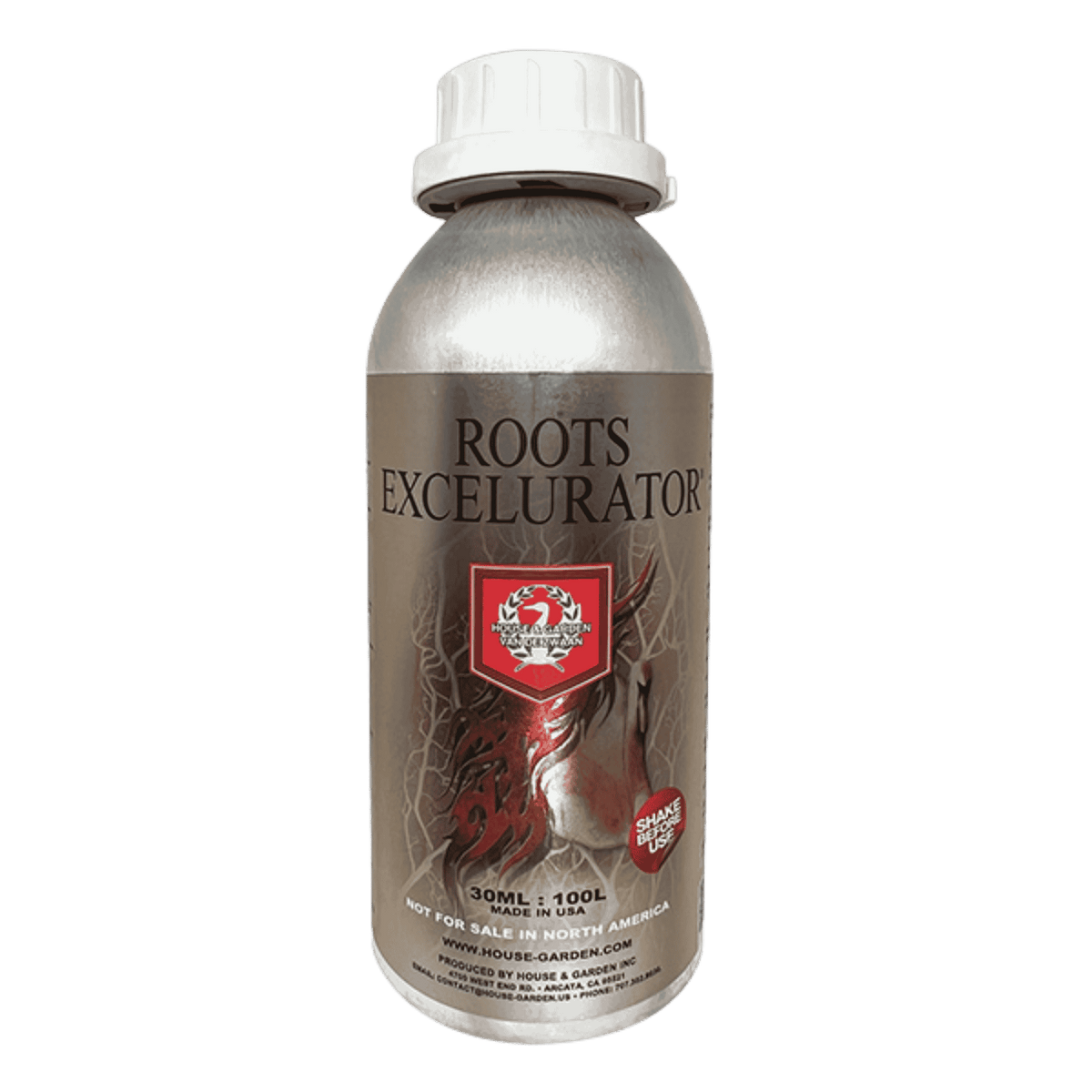 H&G Roots Excelurator Silver - 500mL — Hydro-Safe Premium Root Stimulator & Disease Protector
