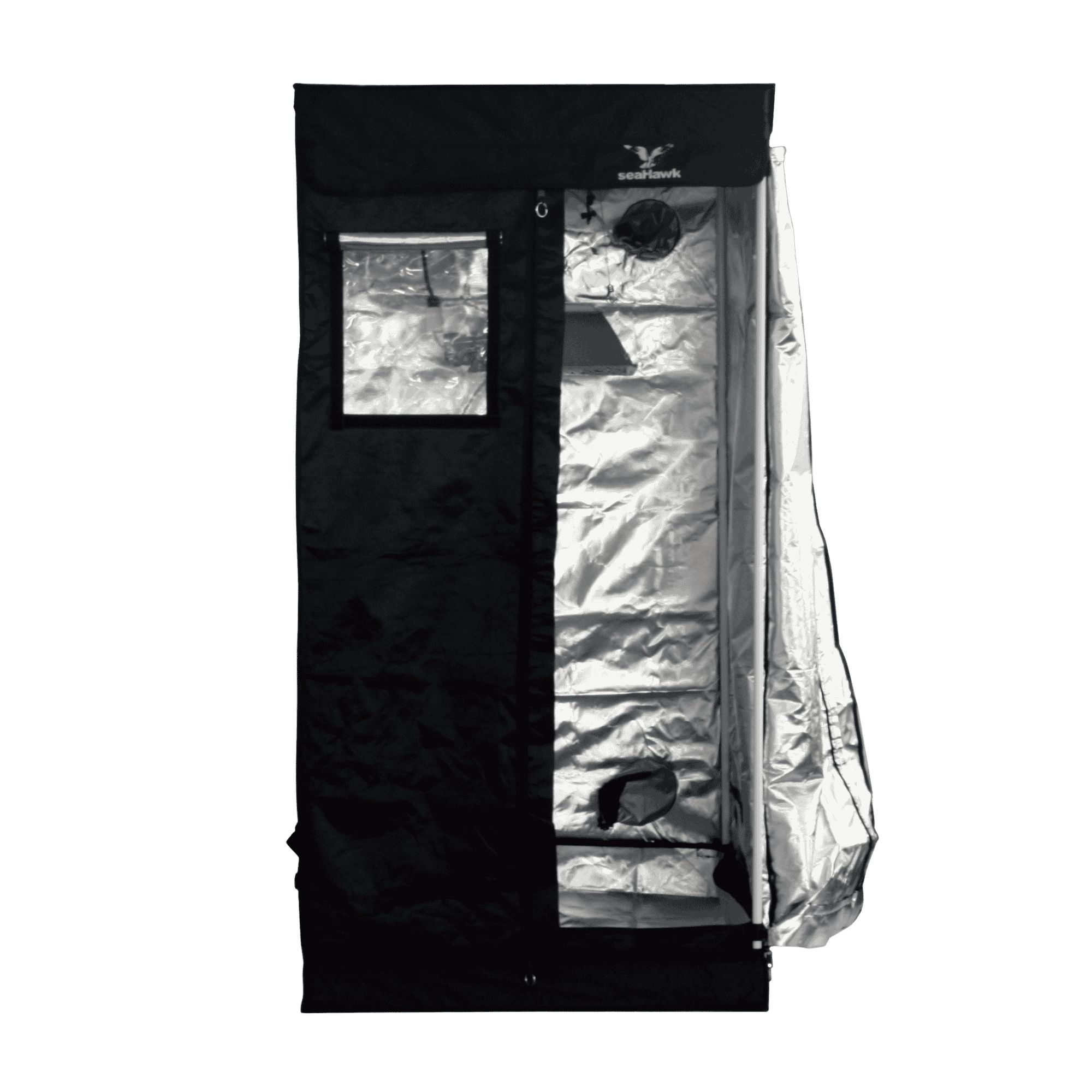 SeaHawk 0.8 x 0.8 x 1.8 m Grow Tent - Front Open