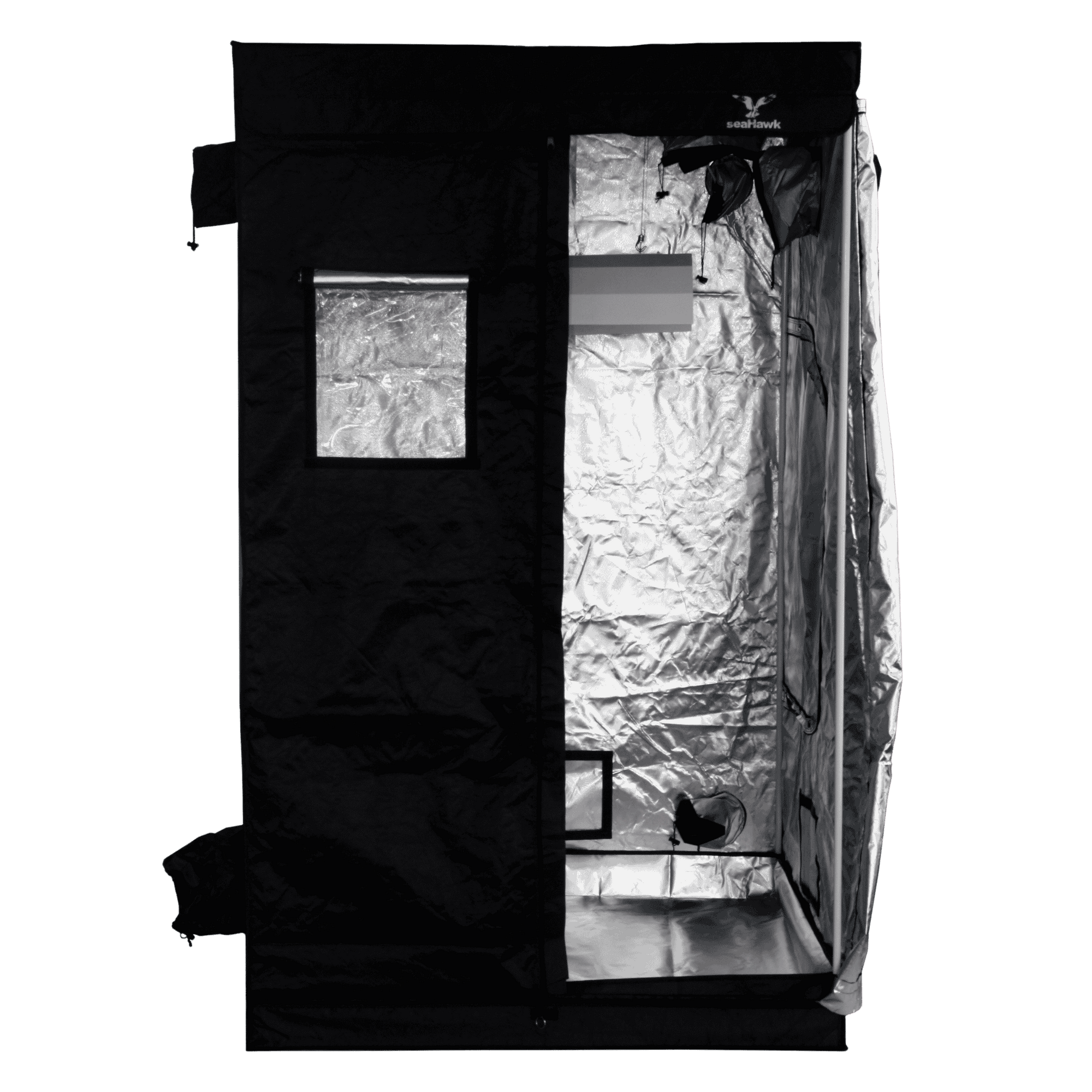 SeaHawk 1.2 x 1.2 x 2.0 m Grow Tent - Front Open