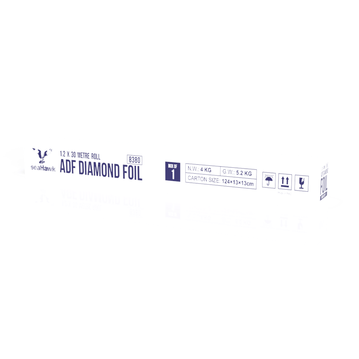 SeaHawk Diamond Foil 1.2m - 30m roll — Diamond-Pressed 97% Reflective Grow Room Film