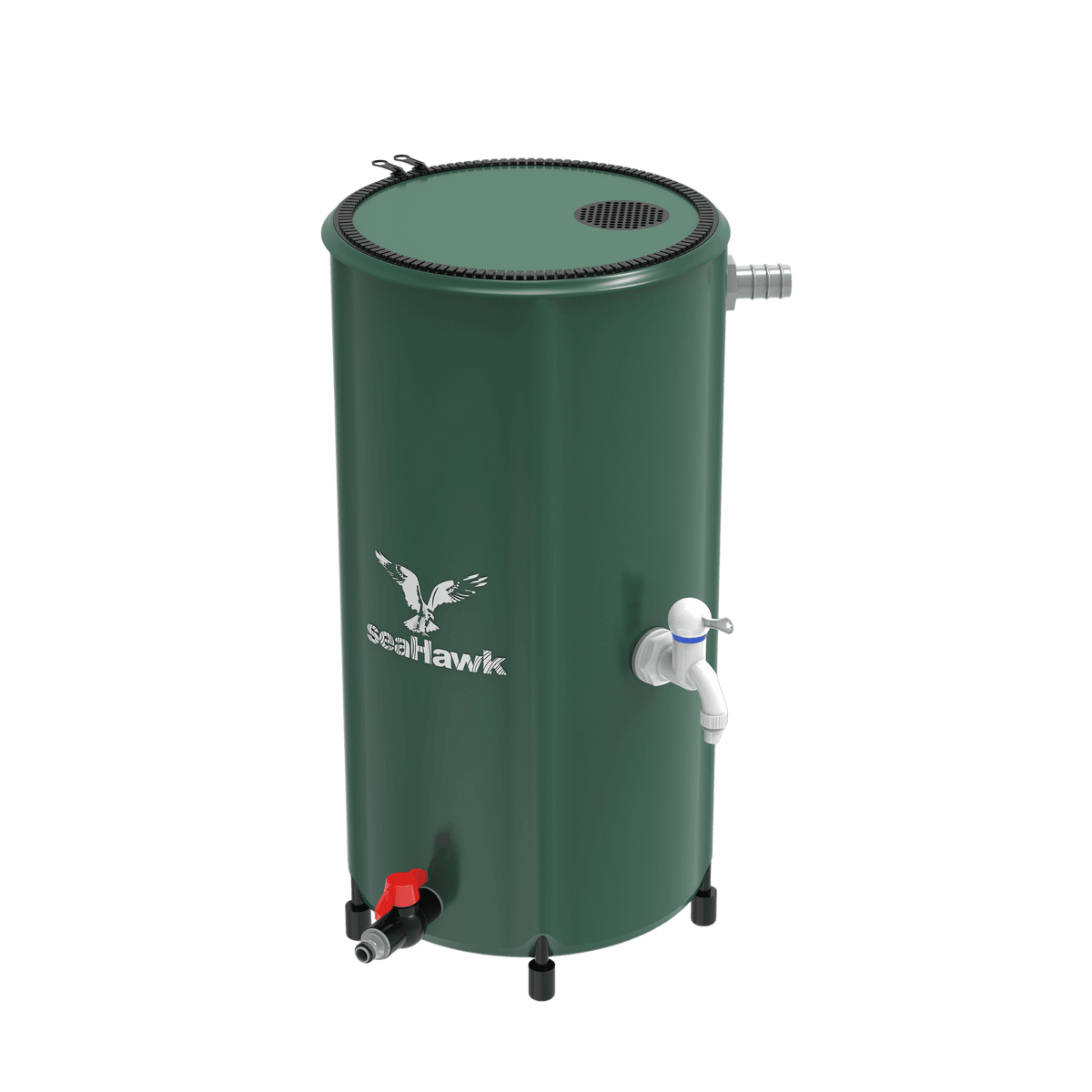 SeaHawk Flexible Hydro Tank - 100L — Heavy-Duty 500D UV-Resistant PVC Reservoir