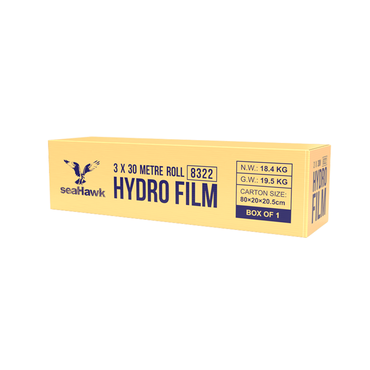 SeaHawk Panda Film 3m - 30m roll — Double-Sided White/Black Reflective Light-Blocking Film