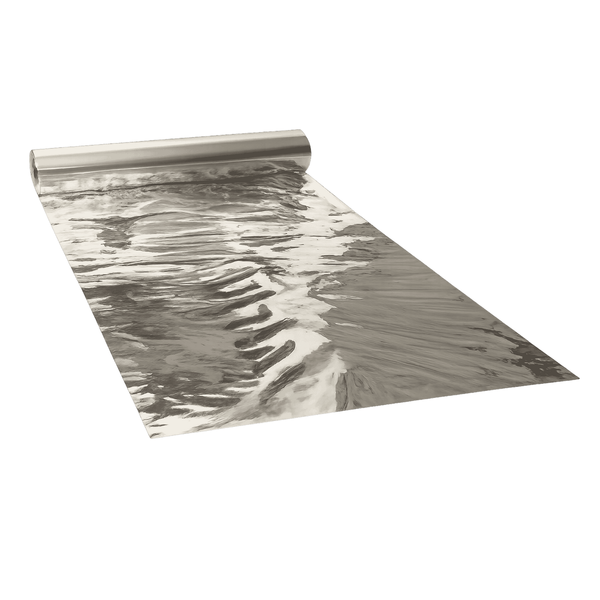SeaHawk Mylar 1.2m - 30m roll unboxed — 98% Reflective PET Film with Black Poly Backing