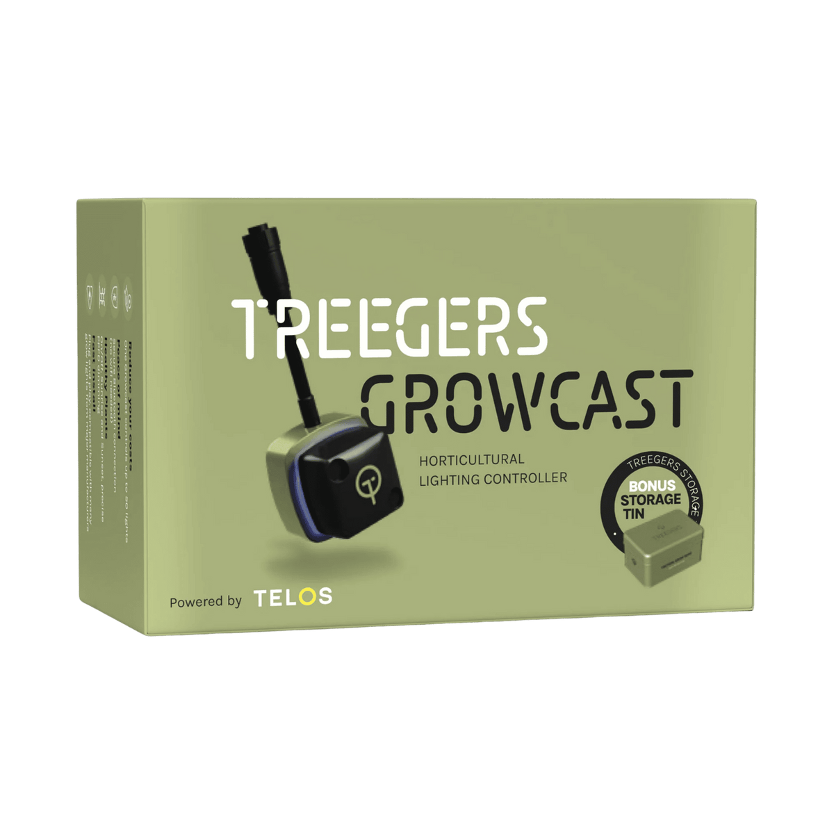 Treegers Growcast boxed — Advanced Bluetooth Mesh LED Lighting Controller for Growers