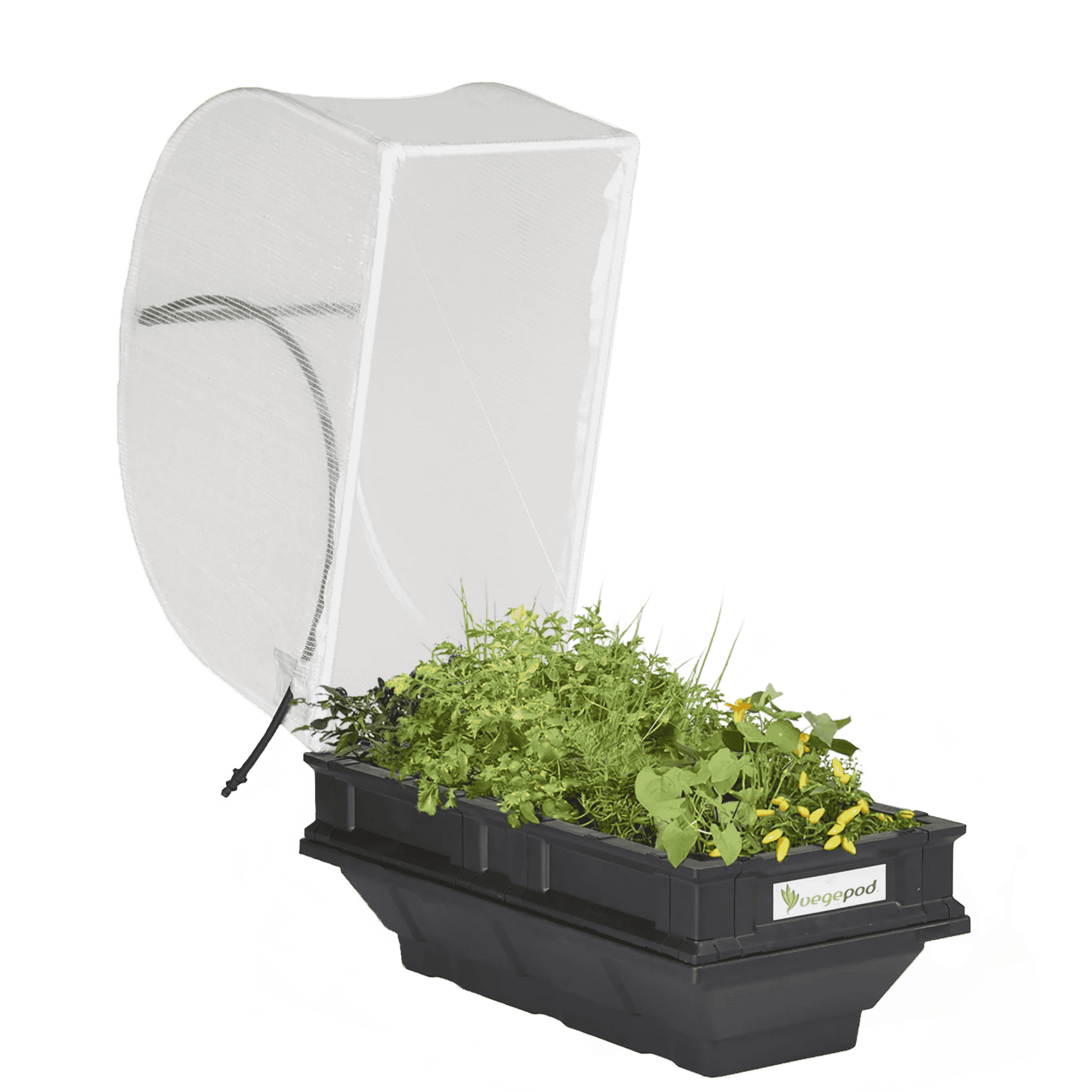 Vegepod Raised Garden Bed - Small Open Front View