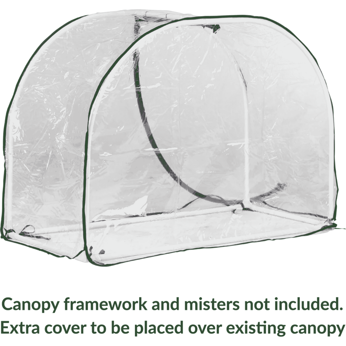 Vegepod Winter Cover - Small Assembled — Seasonal Cold-Weather Cover for Vegepod Raised Beds
