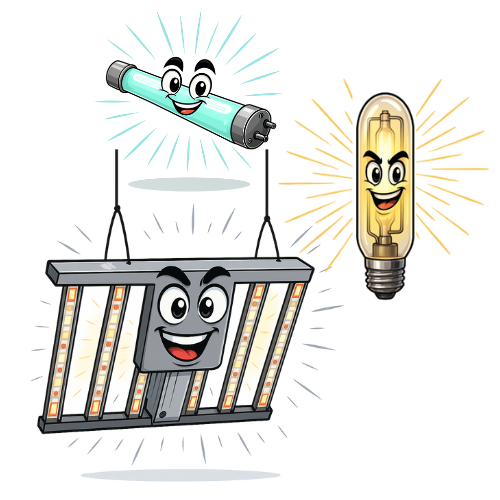 Hydro Oasis Lighting Mascots