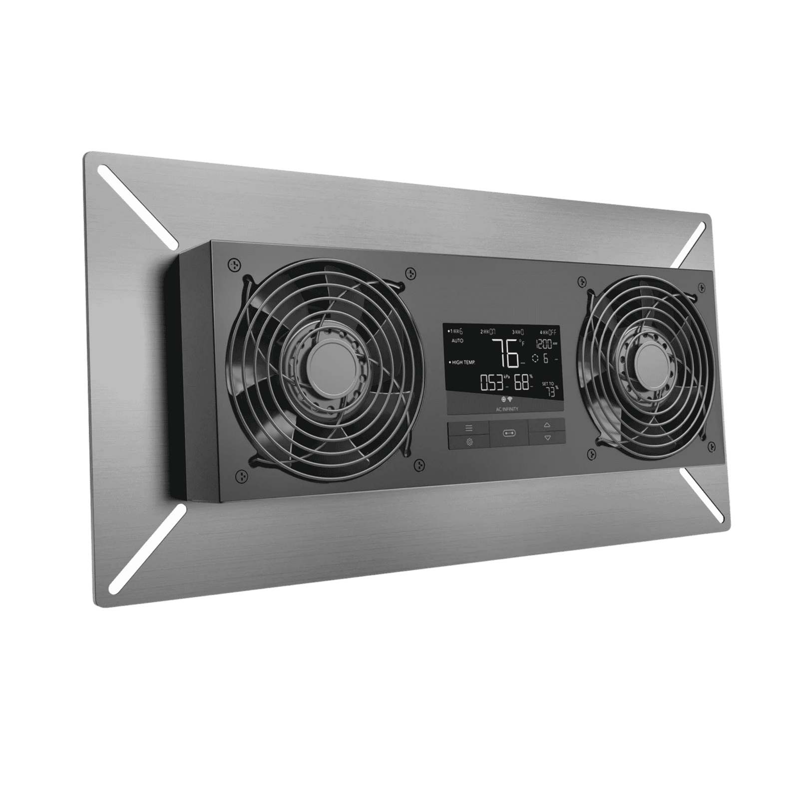 AC Infinity AIRTITAN T8 — Dual-Fan Wall-Mounted Exhaust Ventilator with PWM DC Motors