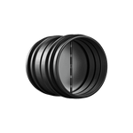 AC Infinity Backdraft Damper 100mm — One-Way Spring-Loaded Butterfly Vent for Ductwork