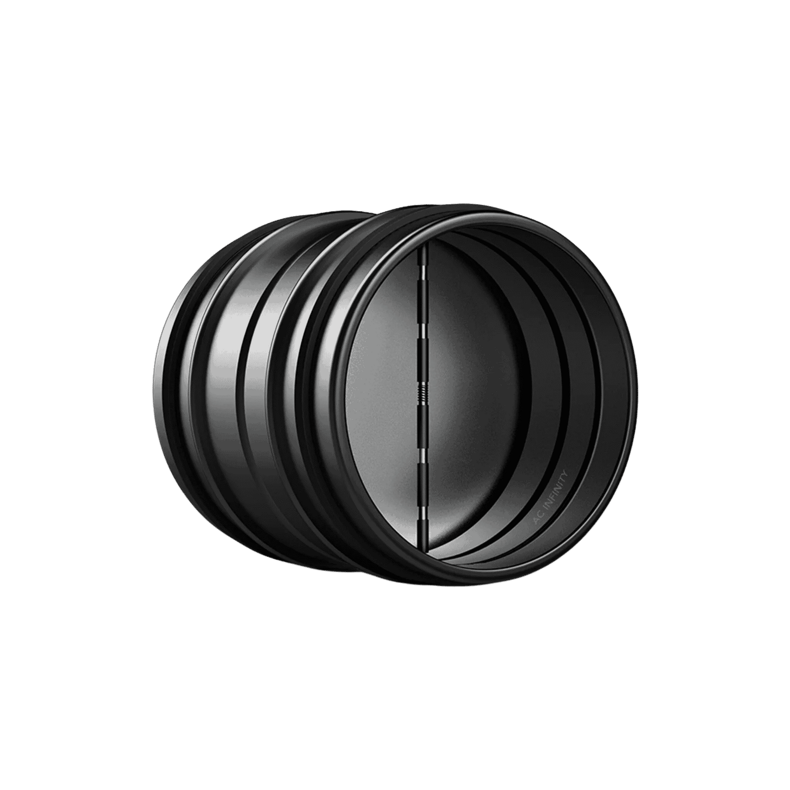 AC Infinity Backdraft Damper 200mm — One-Way Spring-Loaded Butterfly Vent for Ductwork