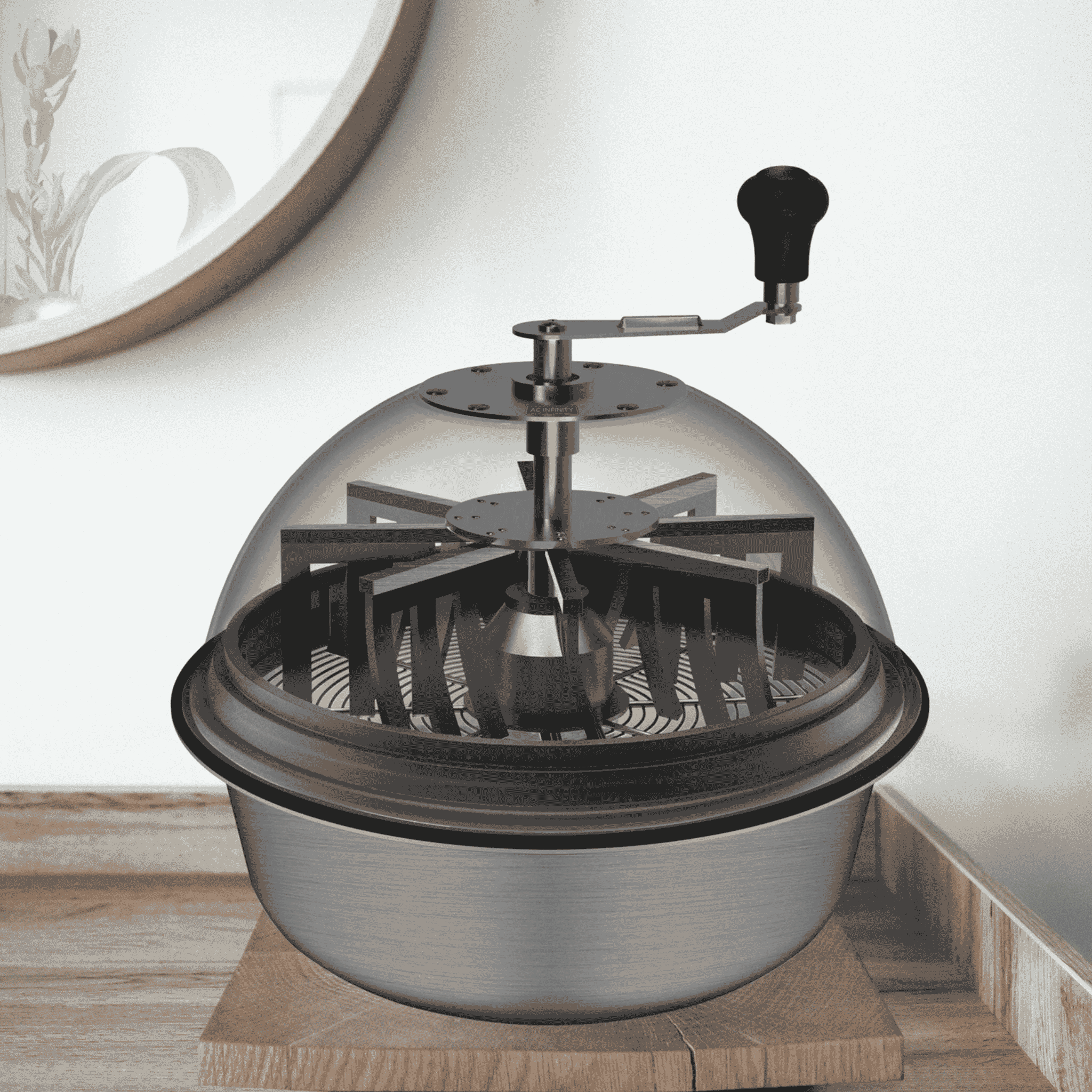 AC Infinity Bowl Trimmer concept art — bowl trimmer in trimming workspace context