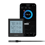 AC Infinity CLOUDCOM B1 — Bluetooth Thermo-Hygrometer with Backlit Display for Grow Rooms