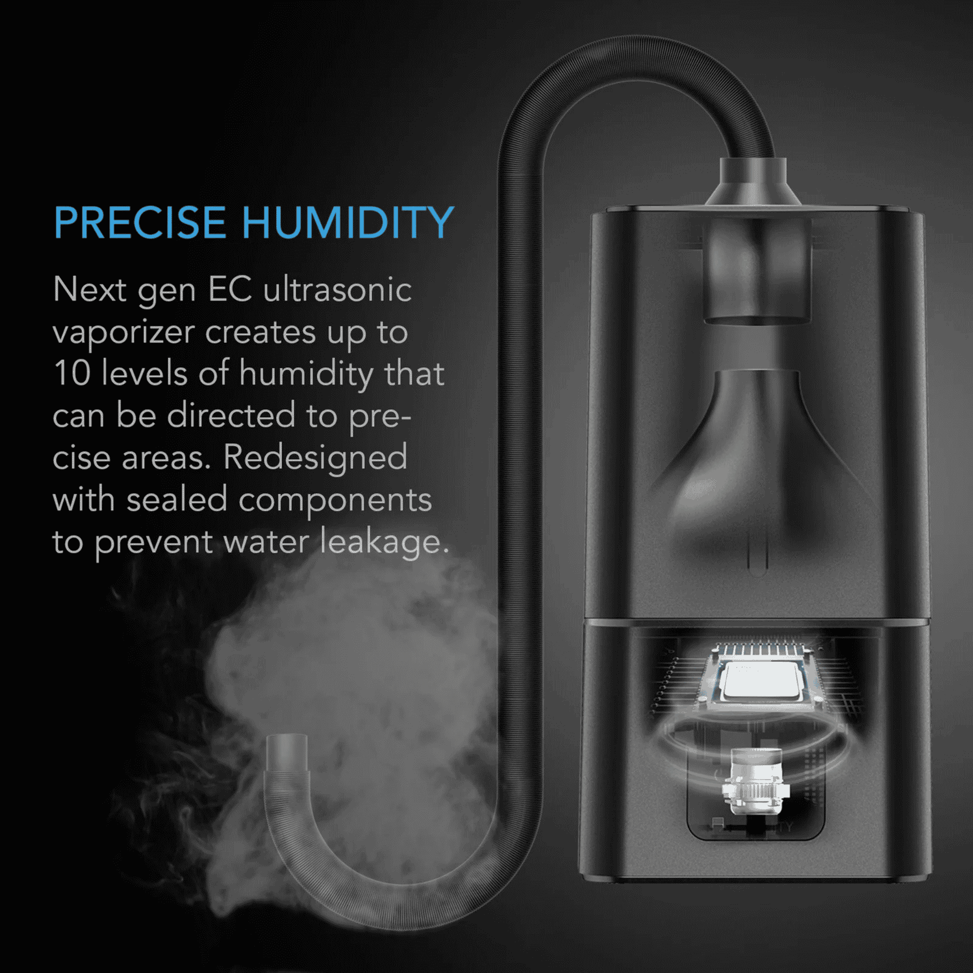AC Infinity CLOUDFORGE T3 precise humidity — 10-level programmable EC ultrasonic output