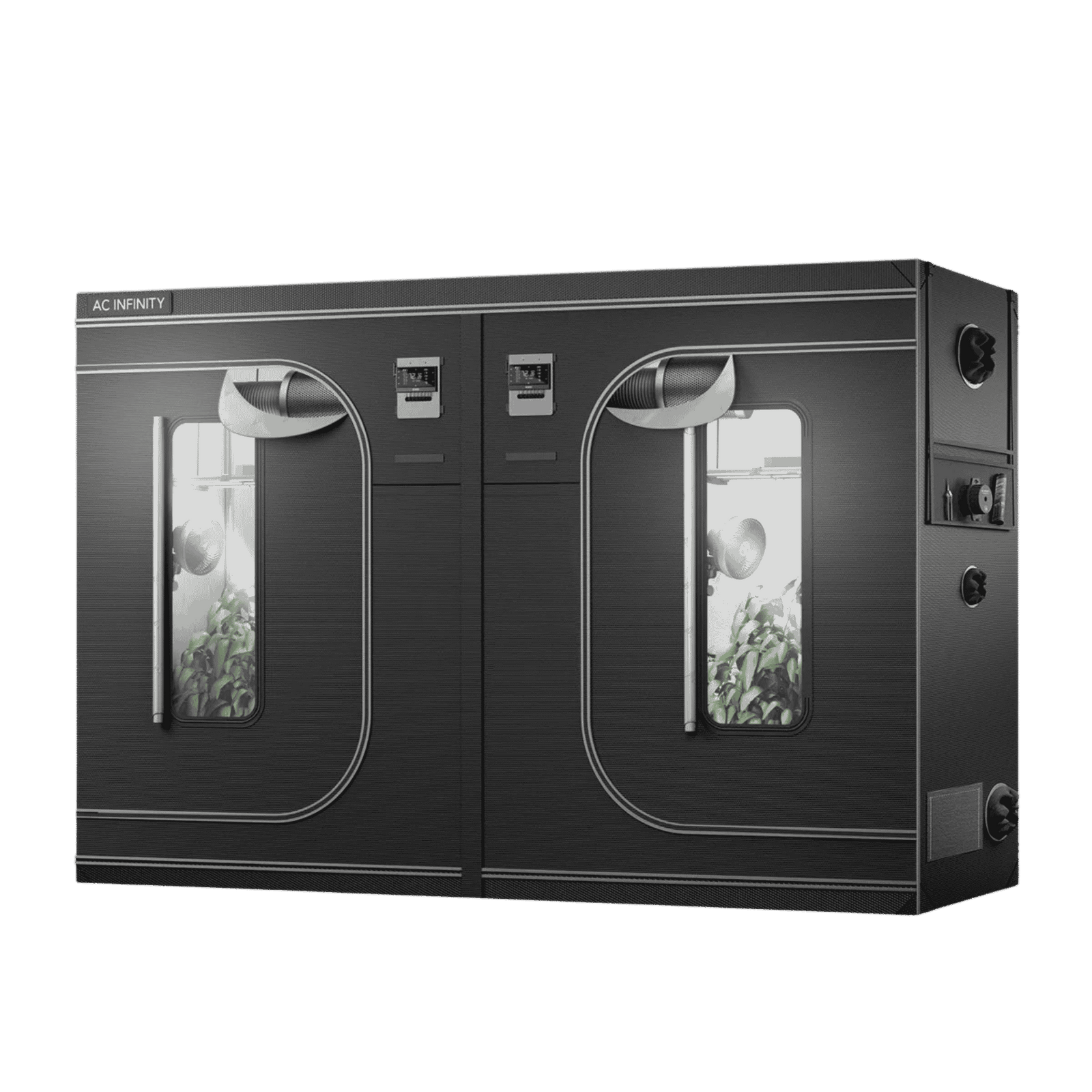AC Infinity CLOUDLAB 816 Grow Tent — 1.52 x 3.04 x 2.03m Long Indoor Grow Tent with 2000D Canvas