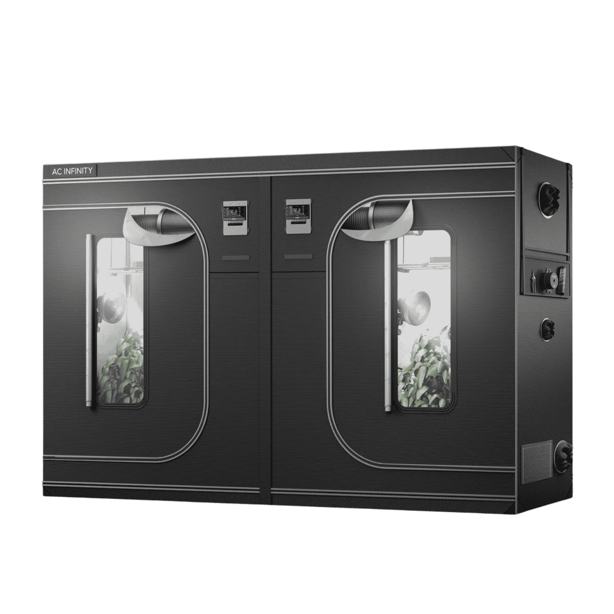 AC Infinity CLOUDLAB 816 Grow Tent — 1.52 x 3.04 x 2.03m Long Indoor Grow Tent with 2000D Canvas