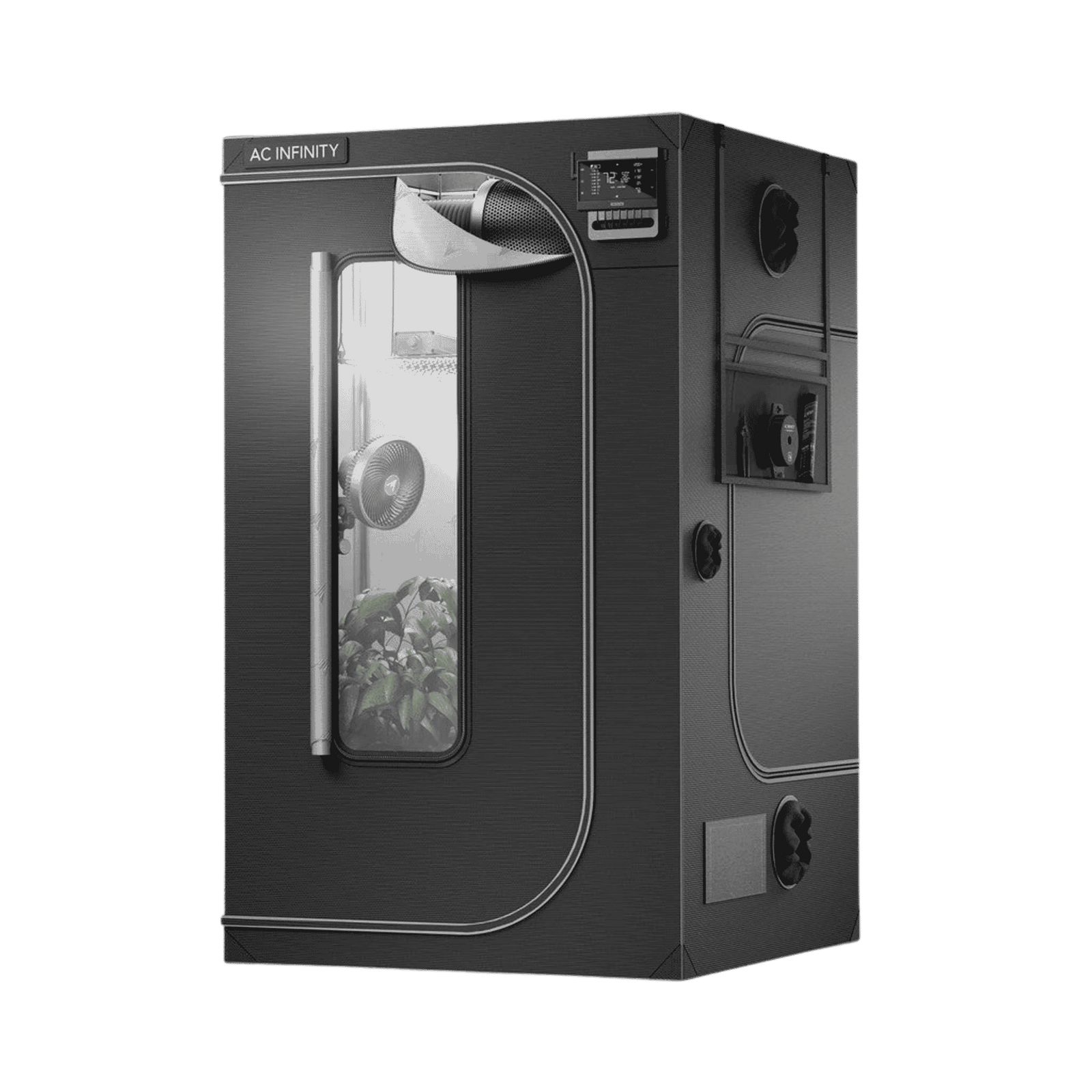 AC Infinity CLOUDLAB 844 Grow Tent — 1.22 x 1.22 x 2.03m Indoor Grow Tent with 2000D Canvas