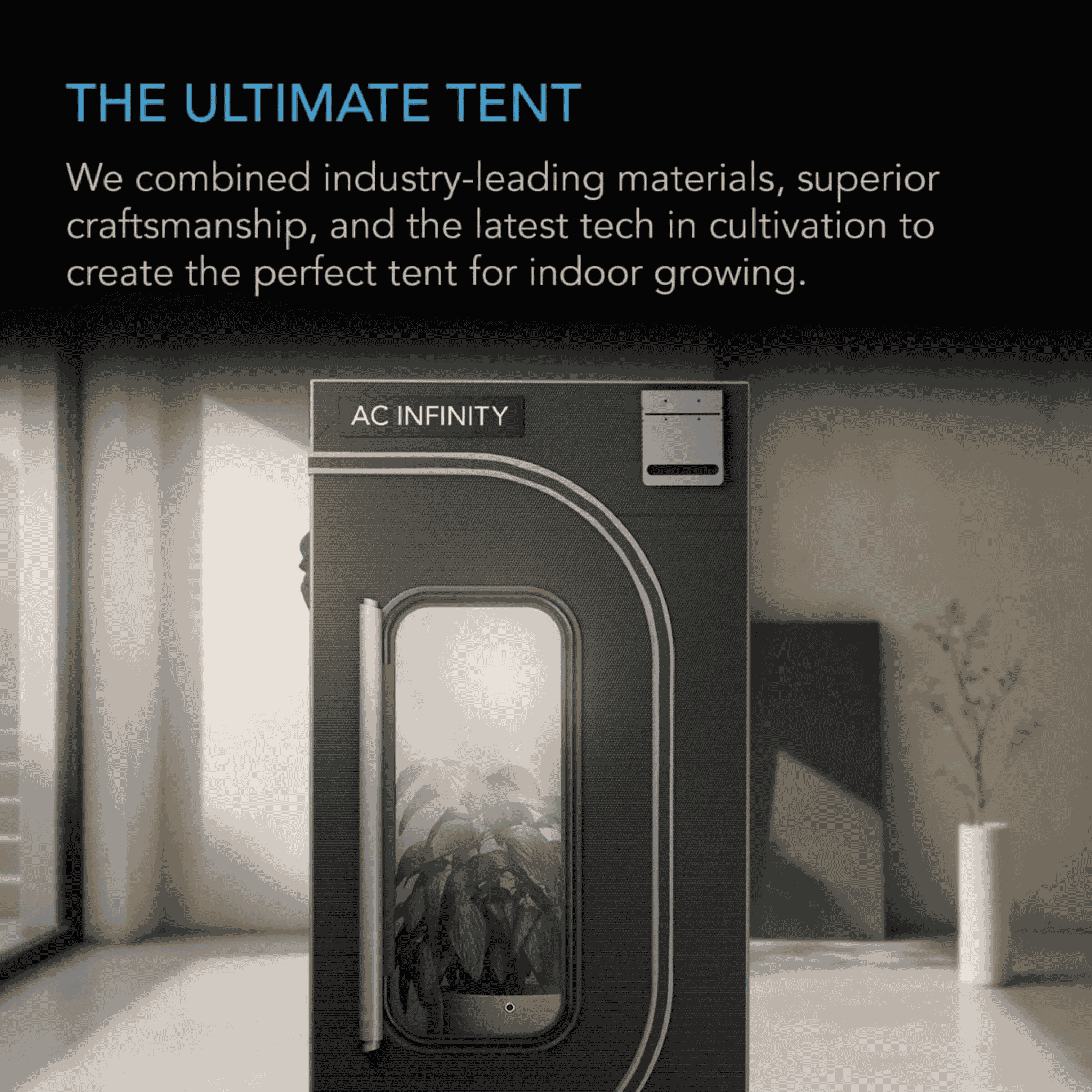 AC Infinity CLOUDLAB Series — the ultimate grow tent for serious indoor cultivation