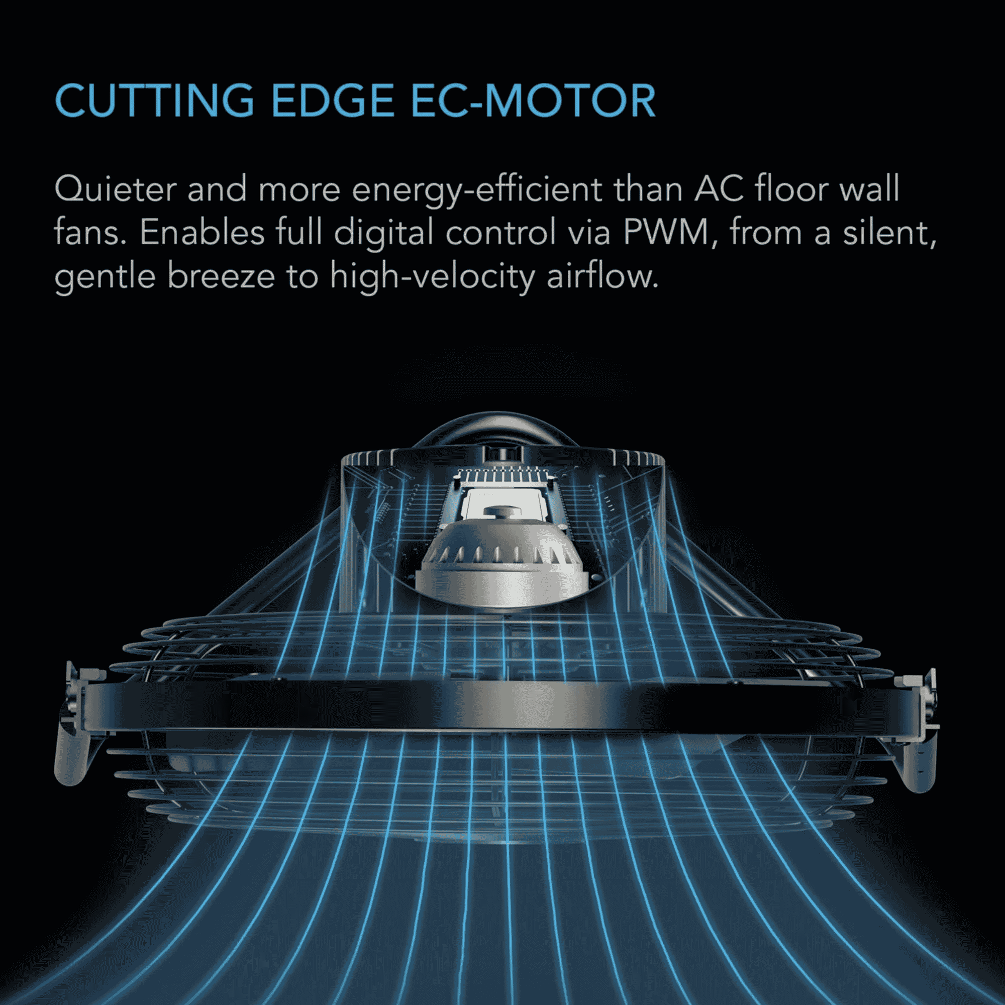 AC Infinity CLOUDLIFT cutting-edge build — premium EC fan engineering details