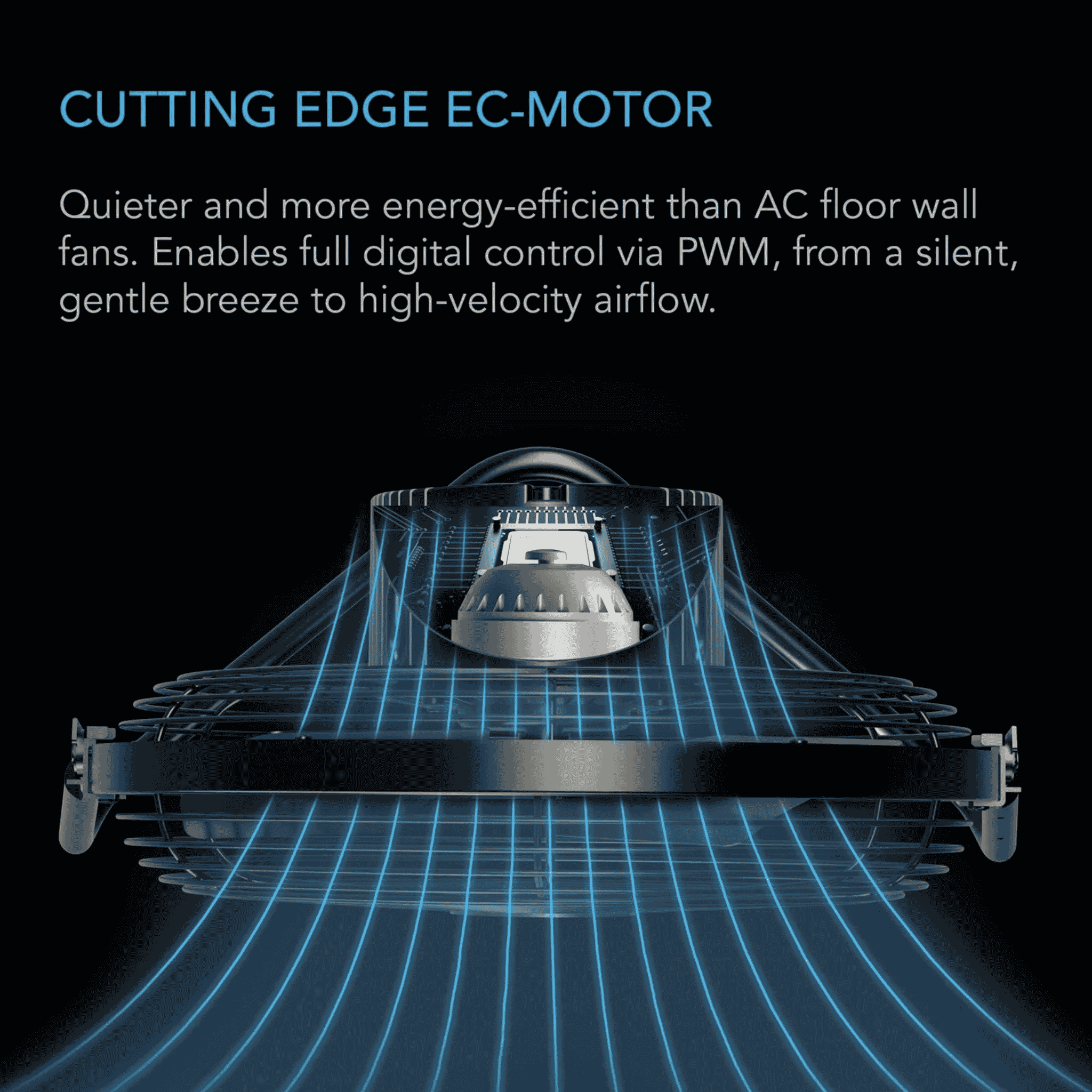 AC Infinity CLOUDLIFT cutting-edge build — premium EC fan engineering details