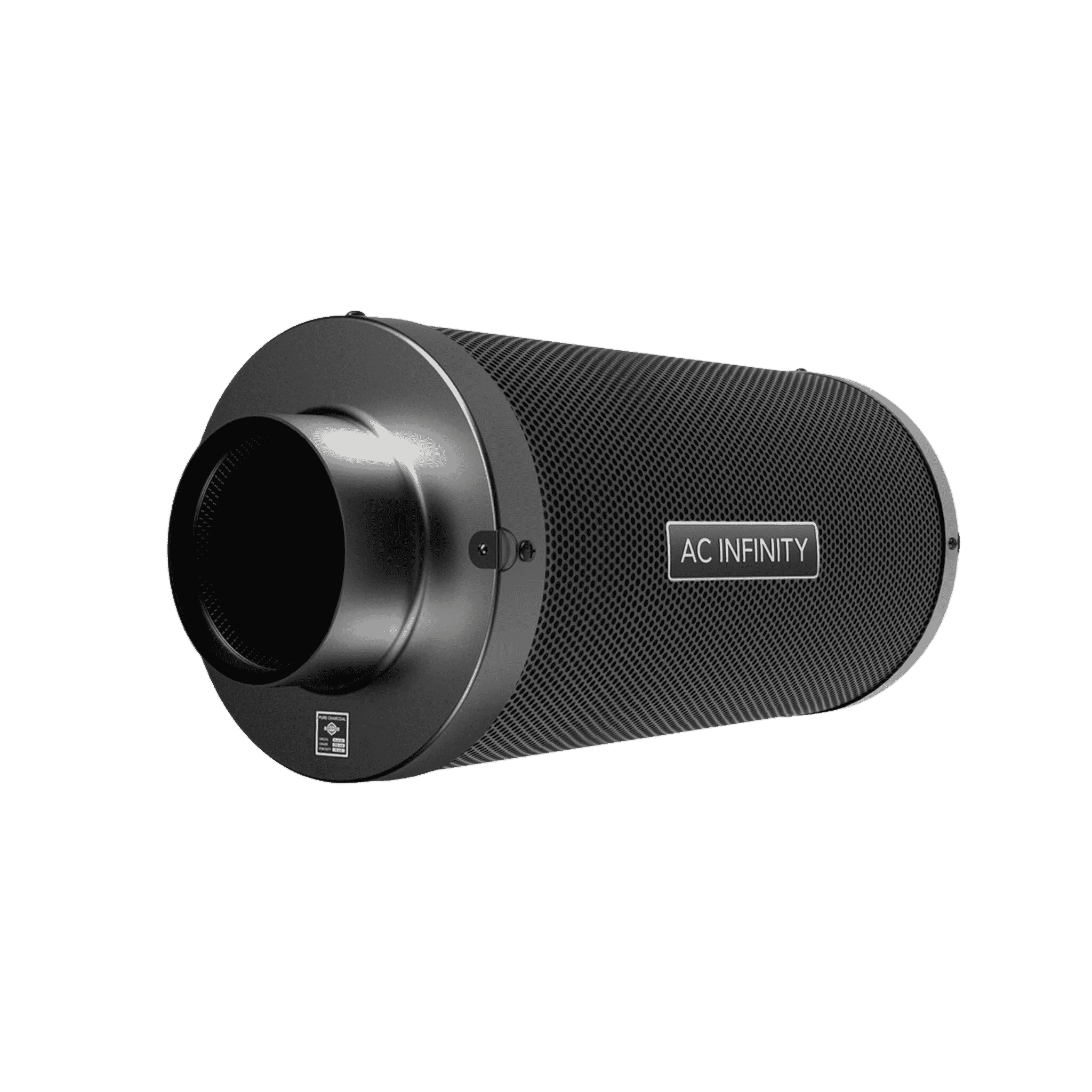 AC Infinity Carbon Filter 150mm — RC412 Activated Charcoal Grow Tent Odour Filter