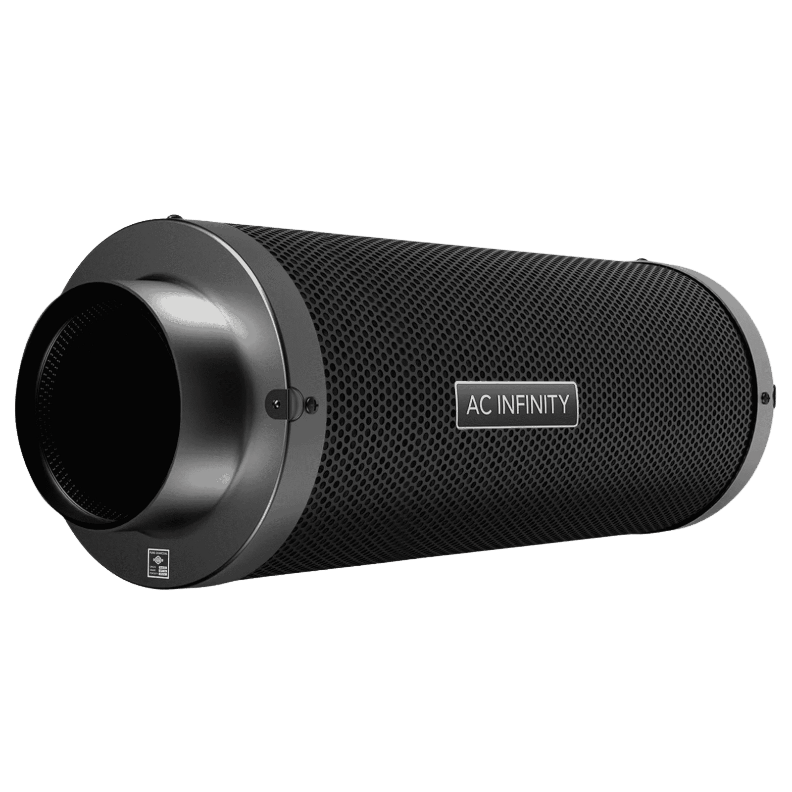 AC Infinity Carbon Filter 250mm — RC412 Activated Charcoal Grow Tent Odour Filter